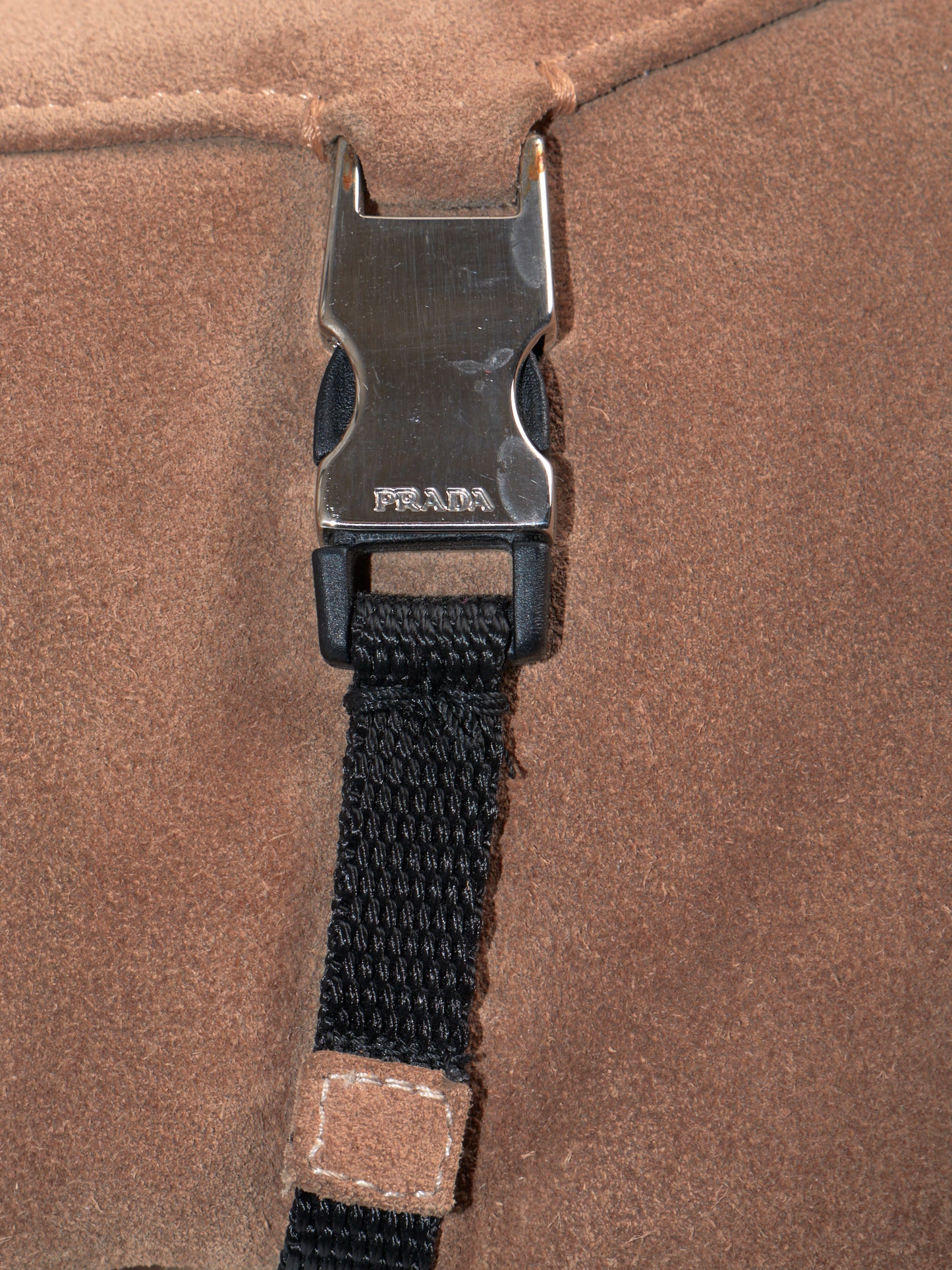 Prada Brown Suede Knee High Boots