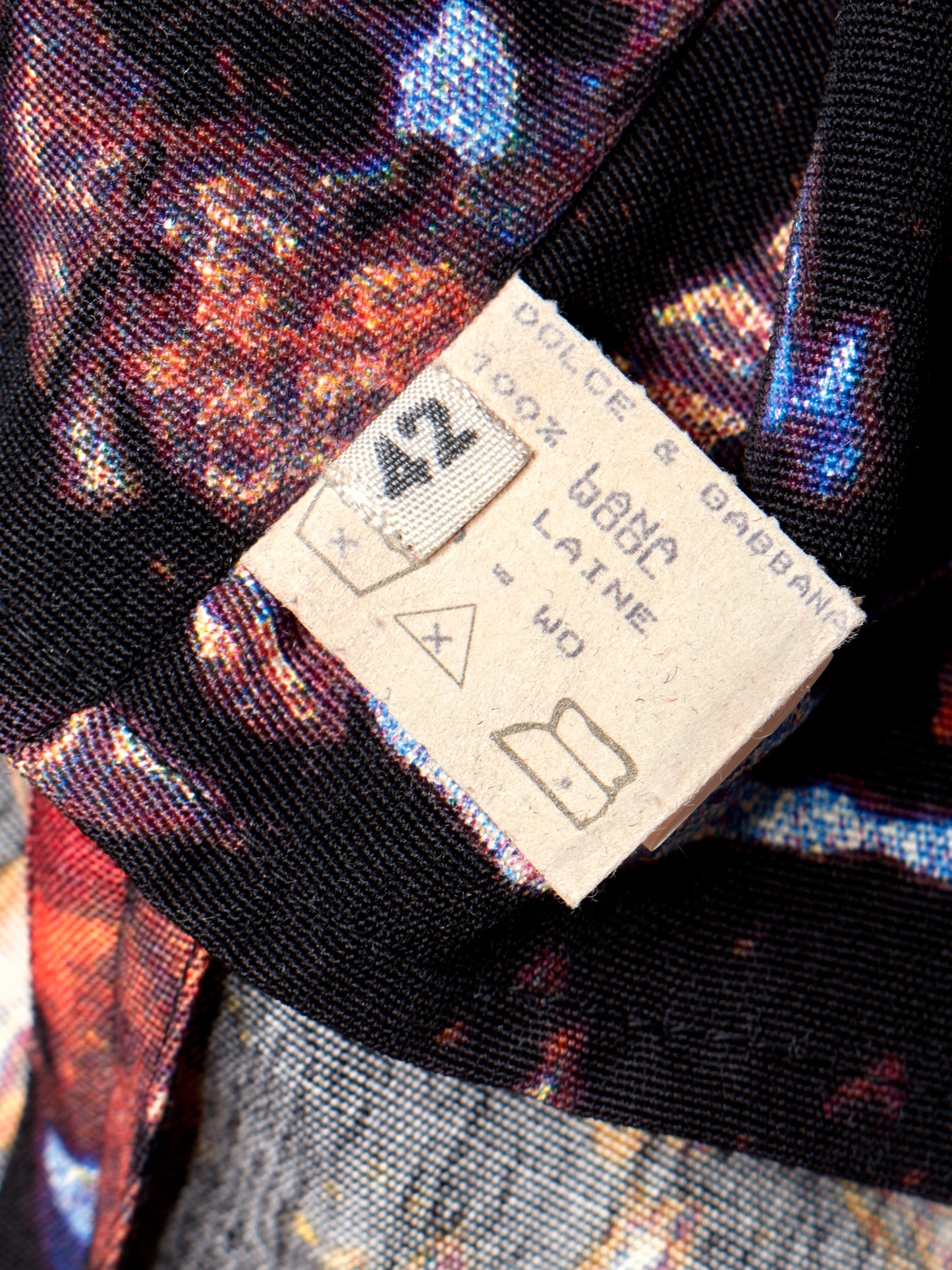 Dolce & Gabbana 90s Printed Blazer/Dress