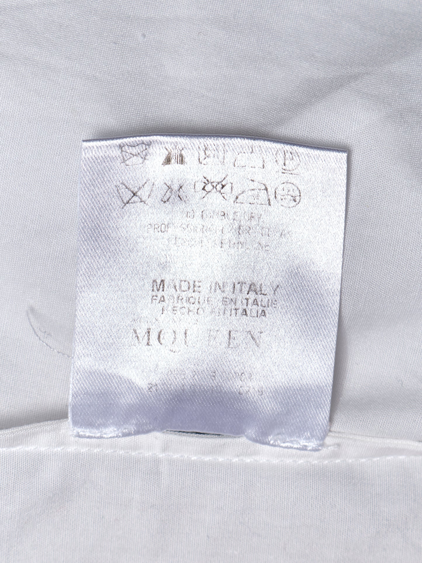 Alexander Mcqueen 2008 Smoke Print Top