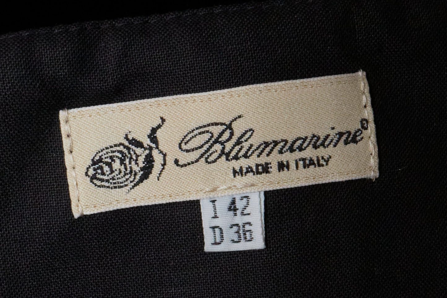 Blumarine Fall 1999 Floral Dress
