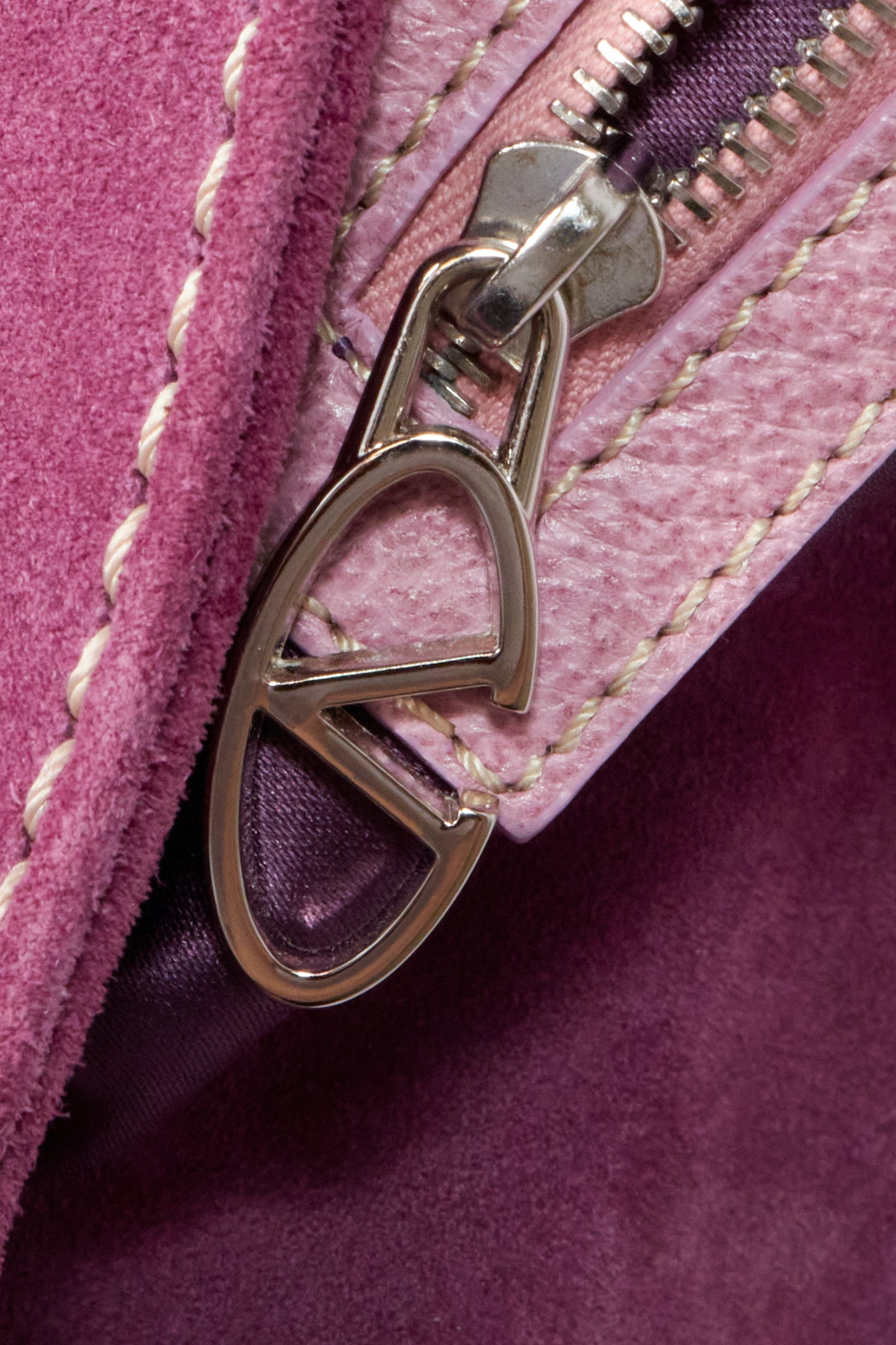 Valentino 2000s Purple Suede Vintage Shoulder Bag