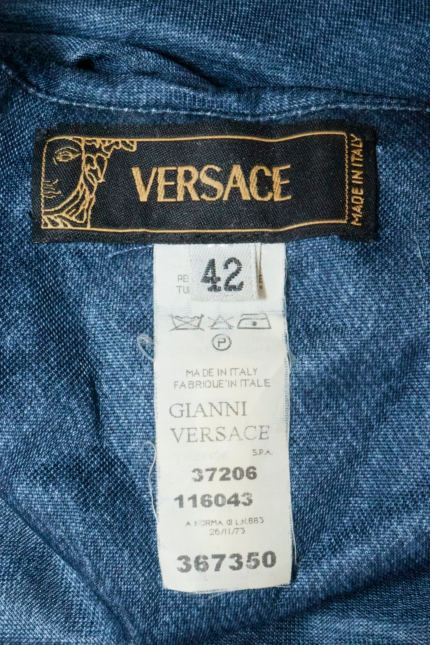 Versace Spring 2005 Top & Skirt Set