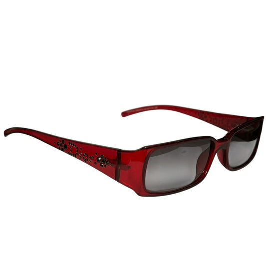 Christian Dior Red Crystals Vintage Sunglasses