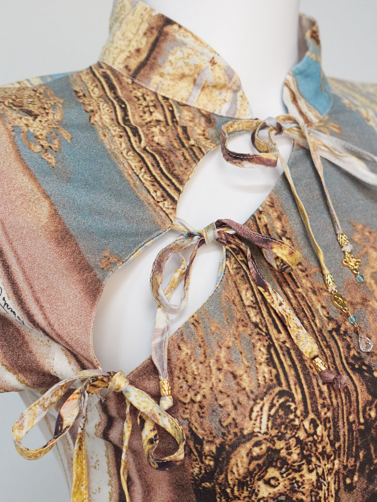 Spring 2003 Baroque Print Top