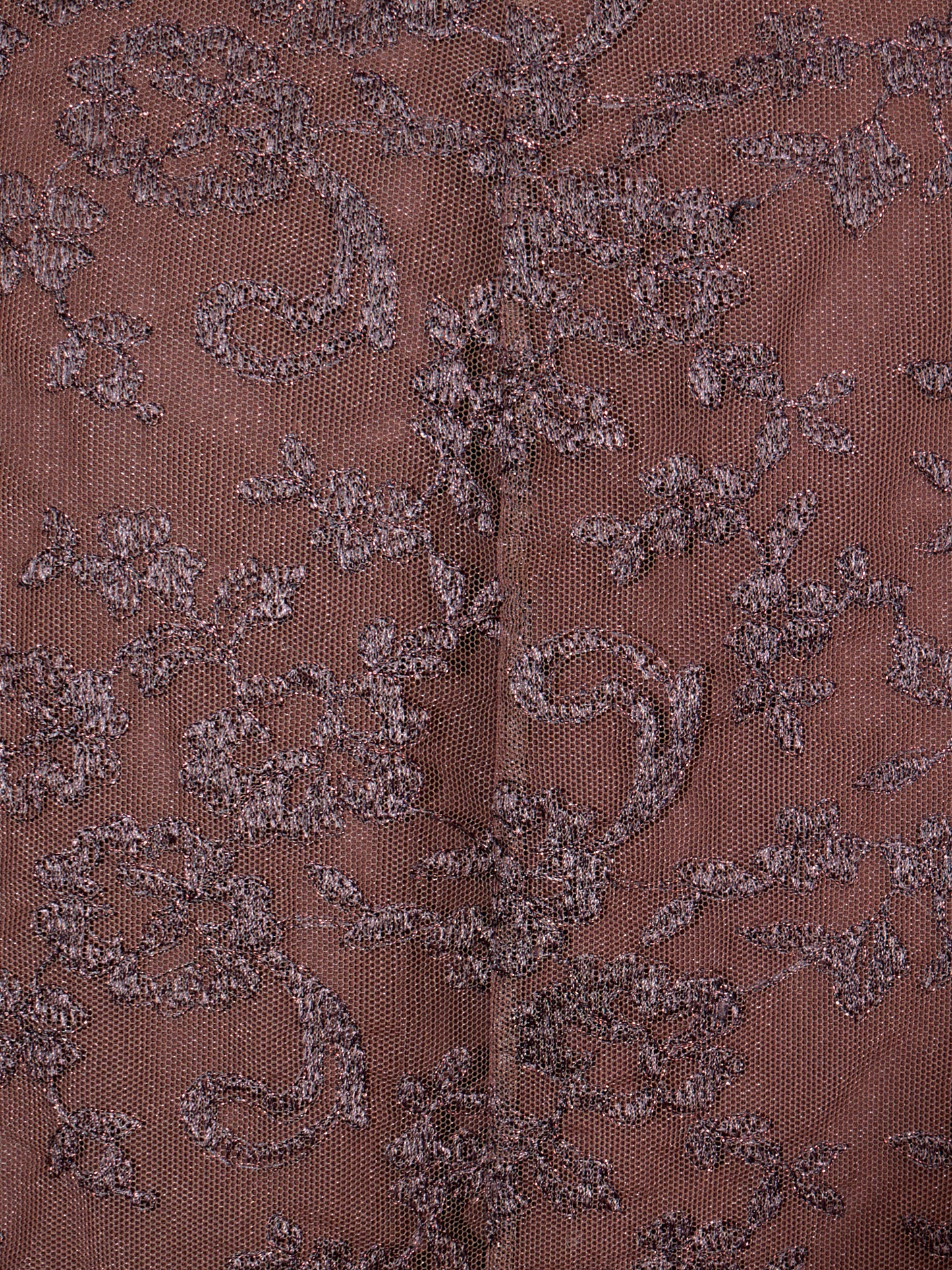 2000s Brown Lace Cardigan Skirt Top 3 Piece Set