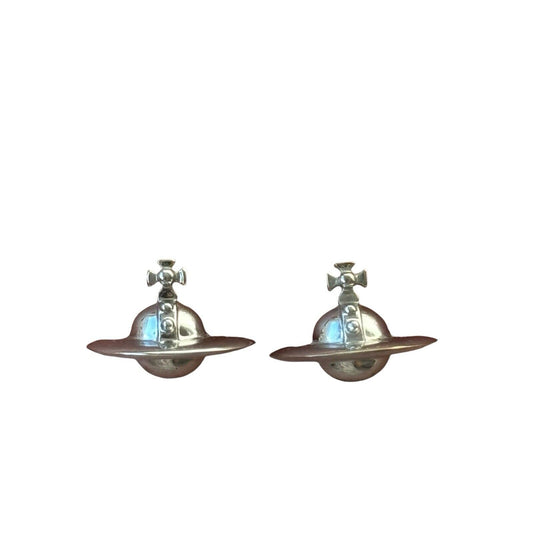 Vivienne Westwood Silver Orb Nana Earrings