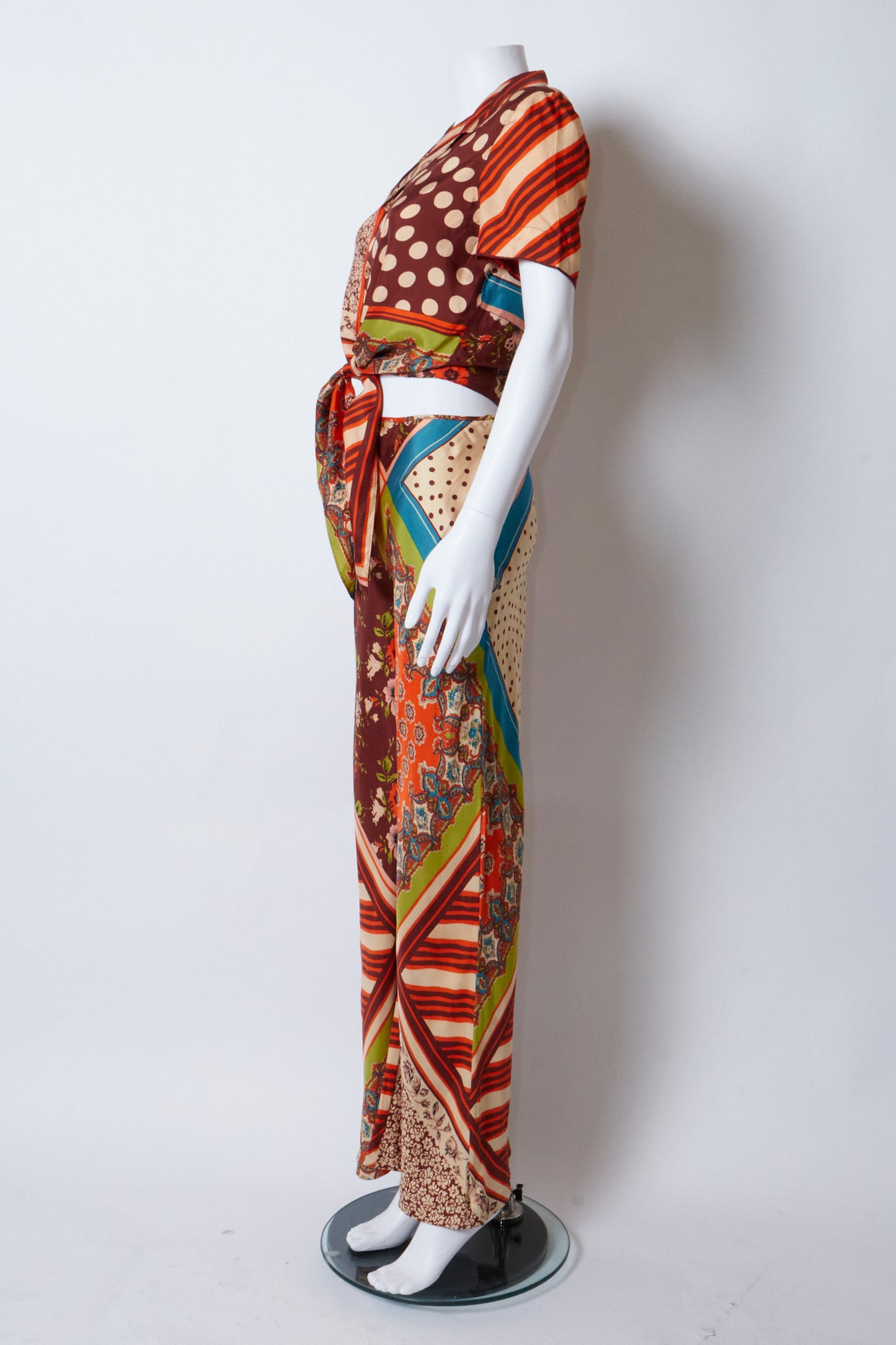 Jean Paul Gaultier 90s Top & Trousers Set