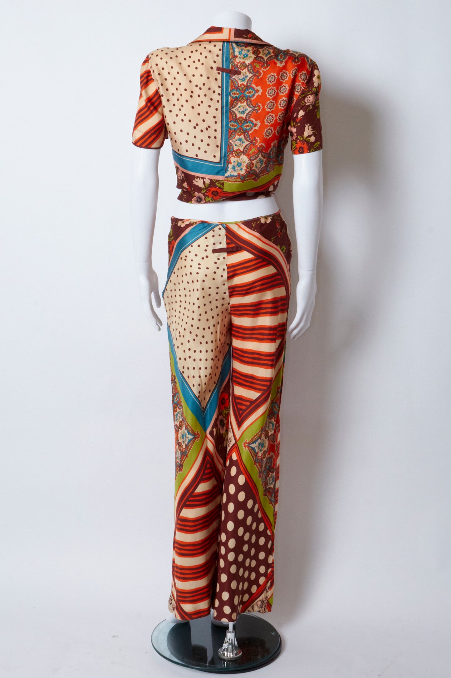 Jean Paul Gaultier 90s Top & Trousers Set