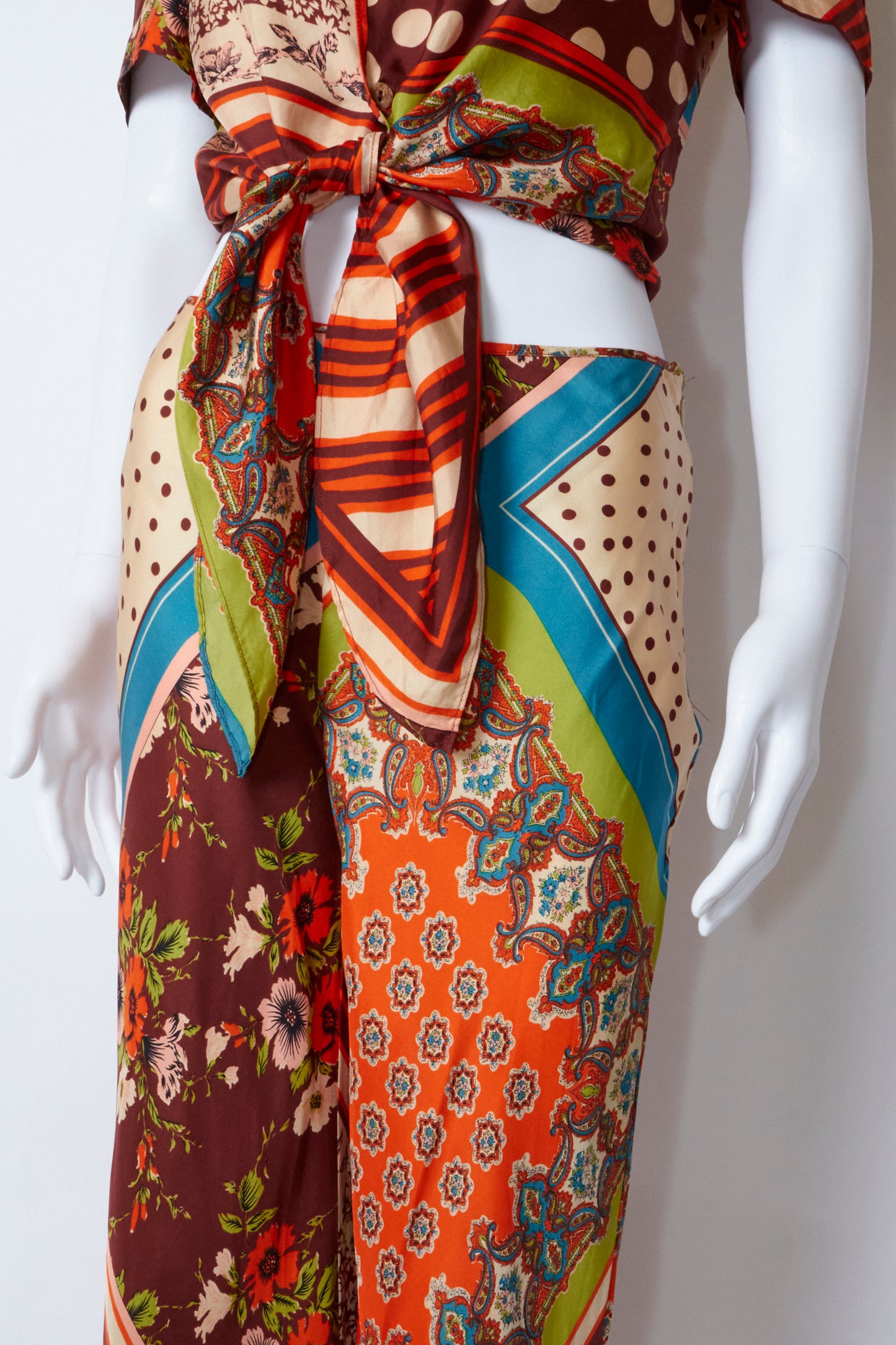 Jean Paul Gaultier 90s Top & Trousers Set