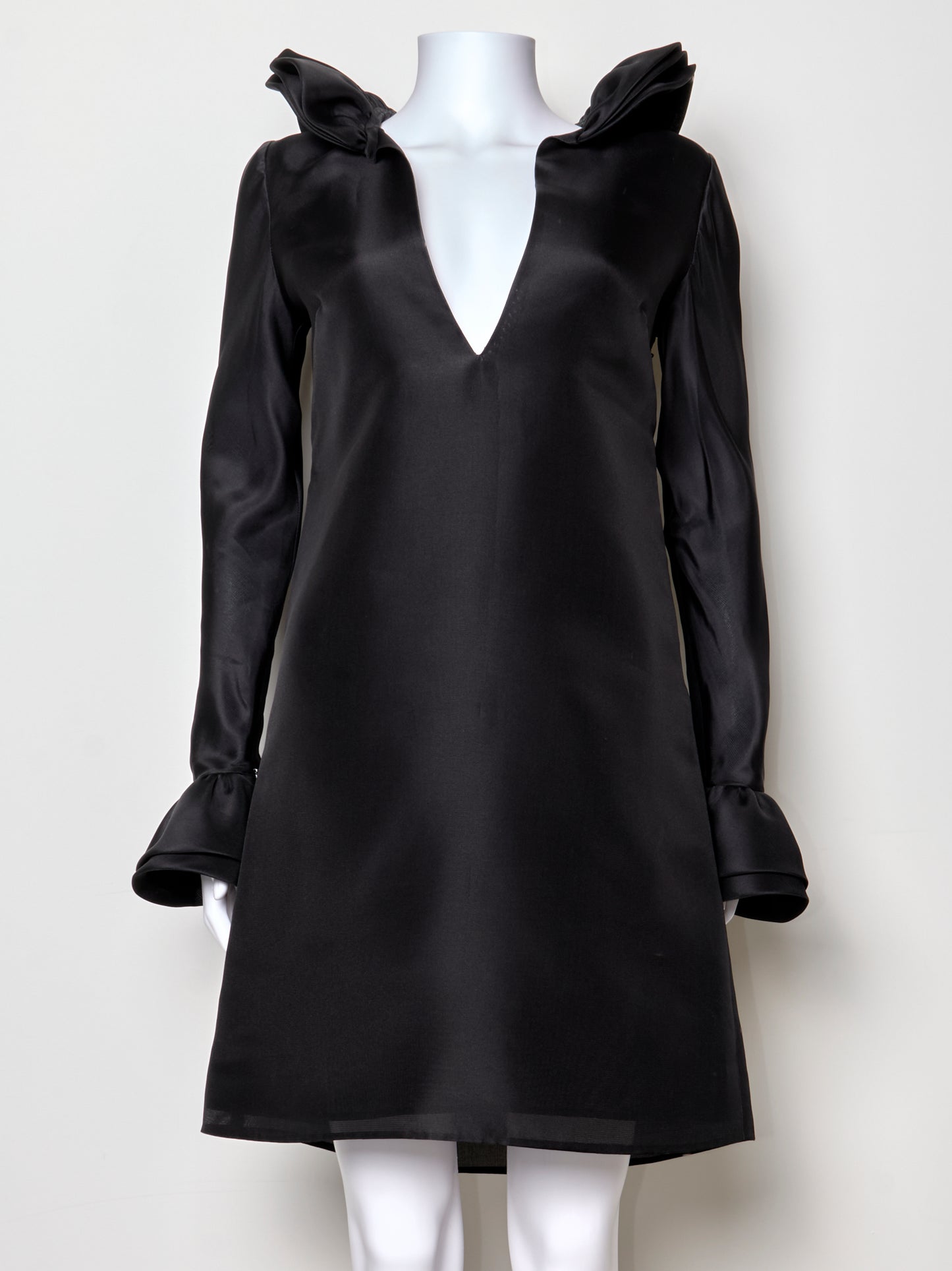 Fall 2000 Black Ruffle Dress