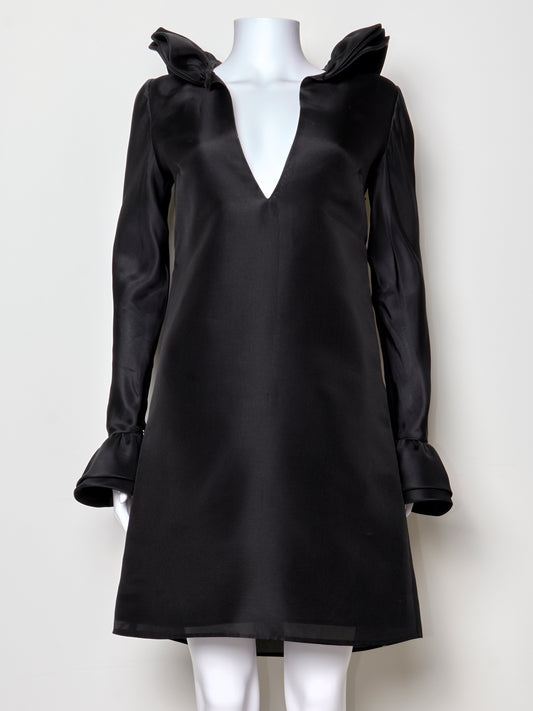 Fall 2000 Black Ruffle Dress