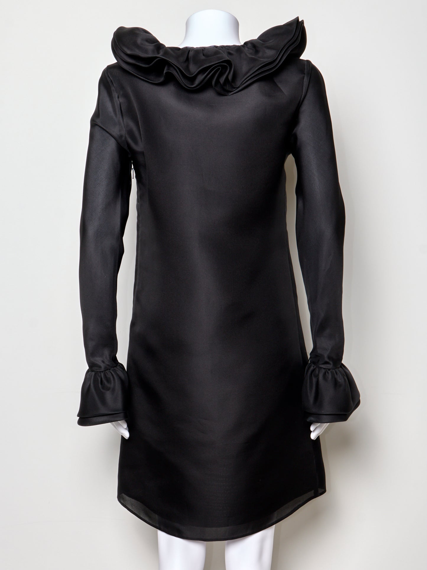 Fall 2000 Black Ruffle Dress