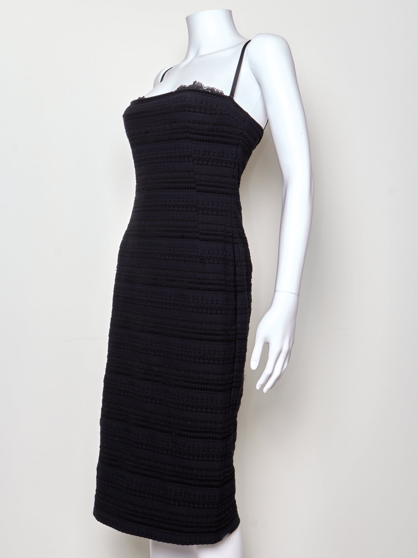 90s Navy Bustier Dress