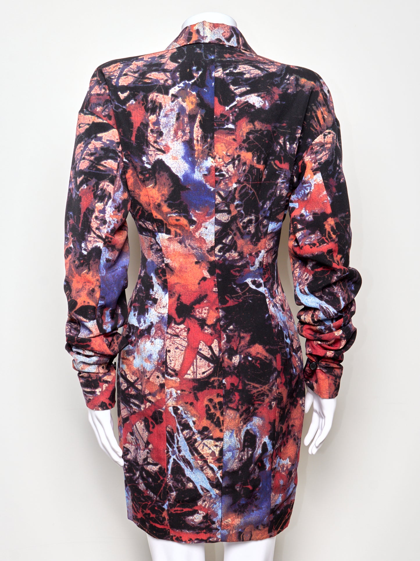 90s Printed Blazer/Dress