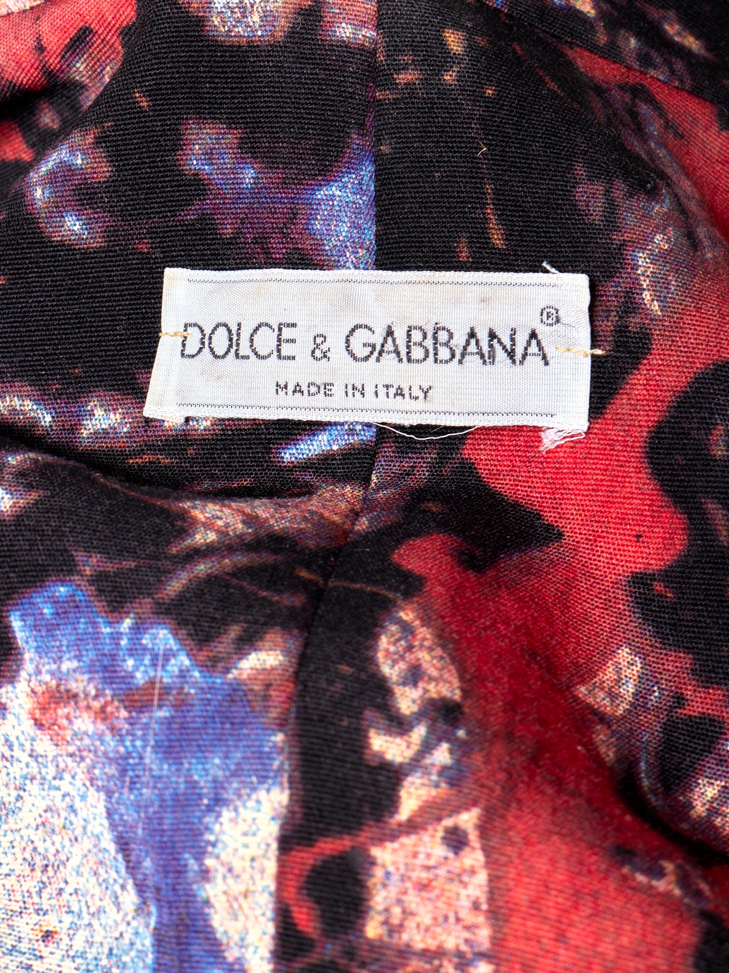 90s Printed Blazer/Dress