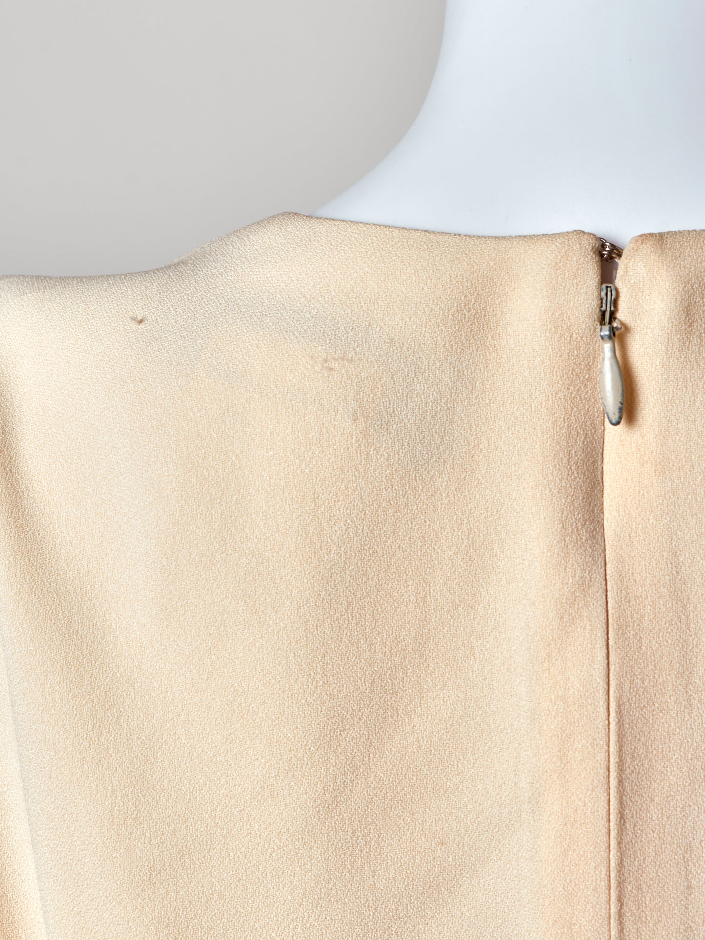 1998 Cream Midi Dress