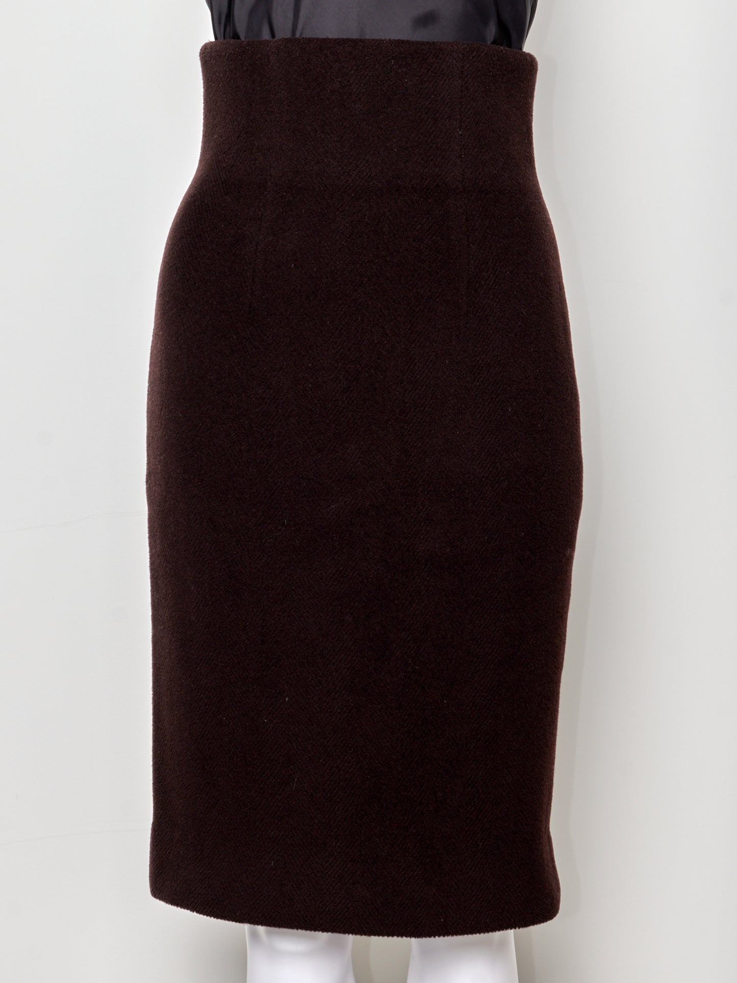 Brown 90s High Waist Skirt