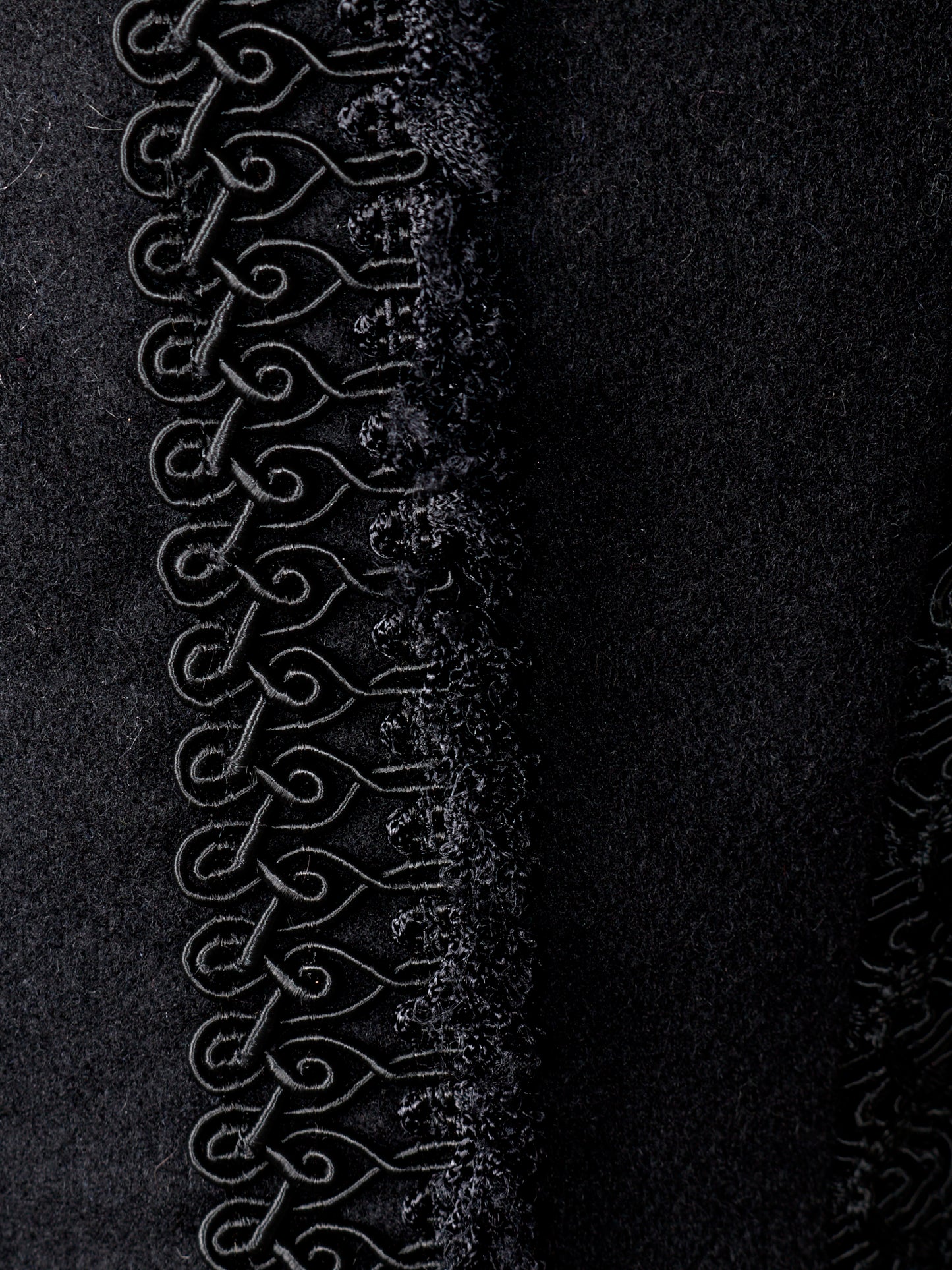 1993 Embroidered Black Blazer