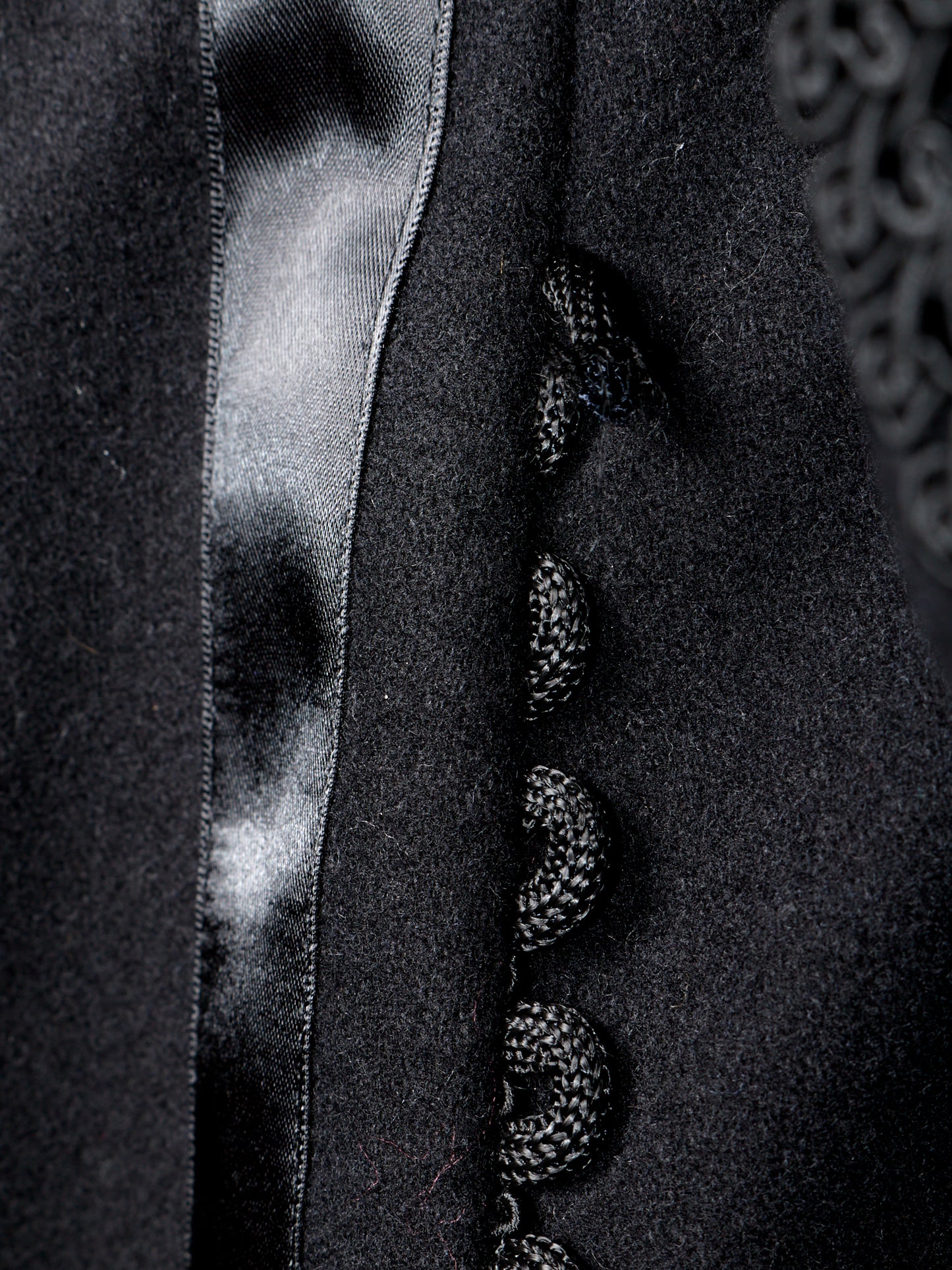 1993 Embroidered Black Blazer