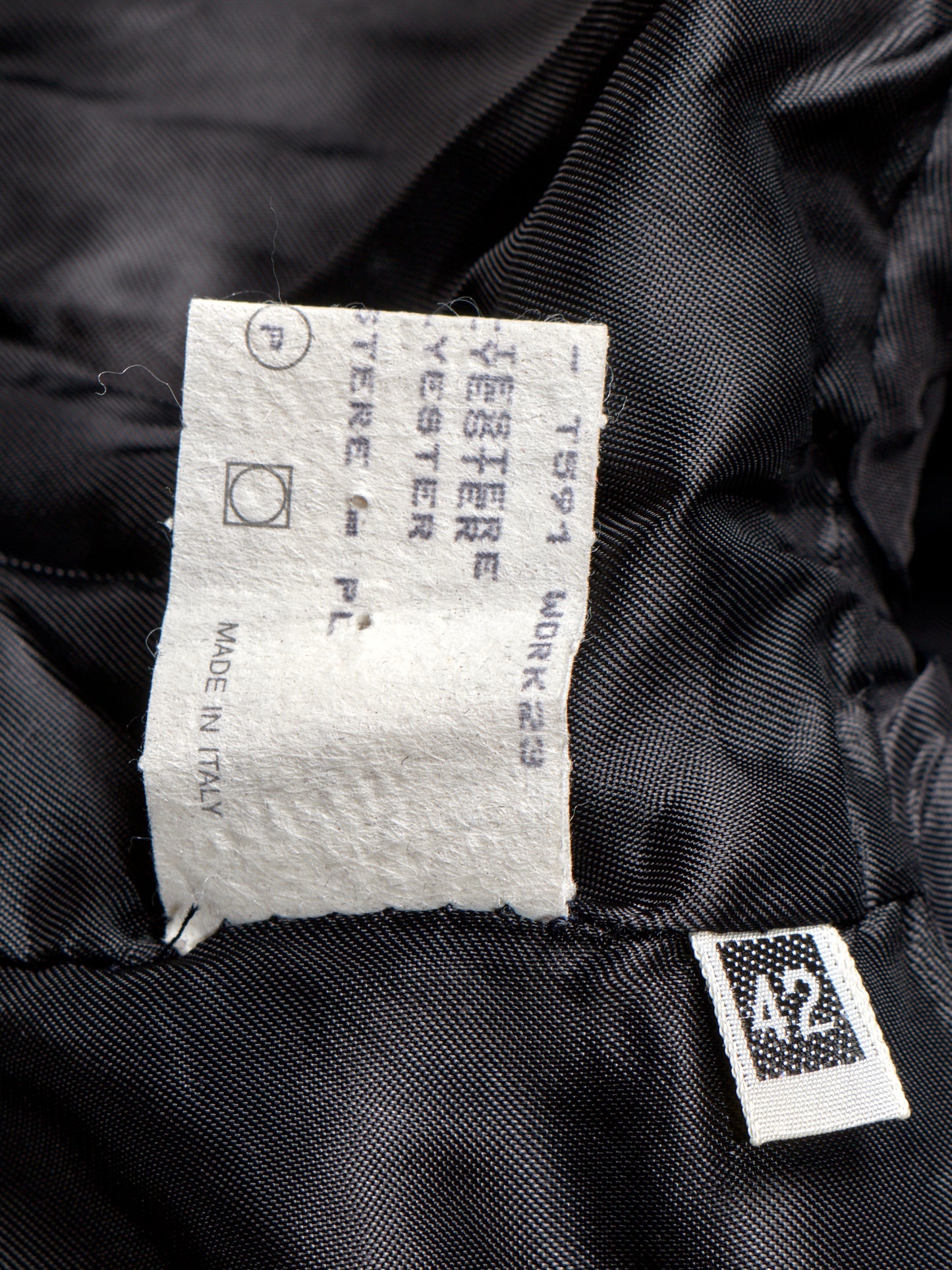 1993 Embroidered Black Blazer