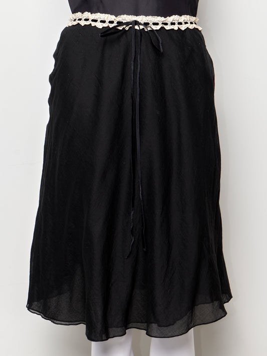 Black Midi Skirt