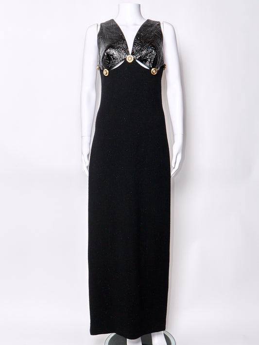 Fall 1994 Black Maxi Dress