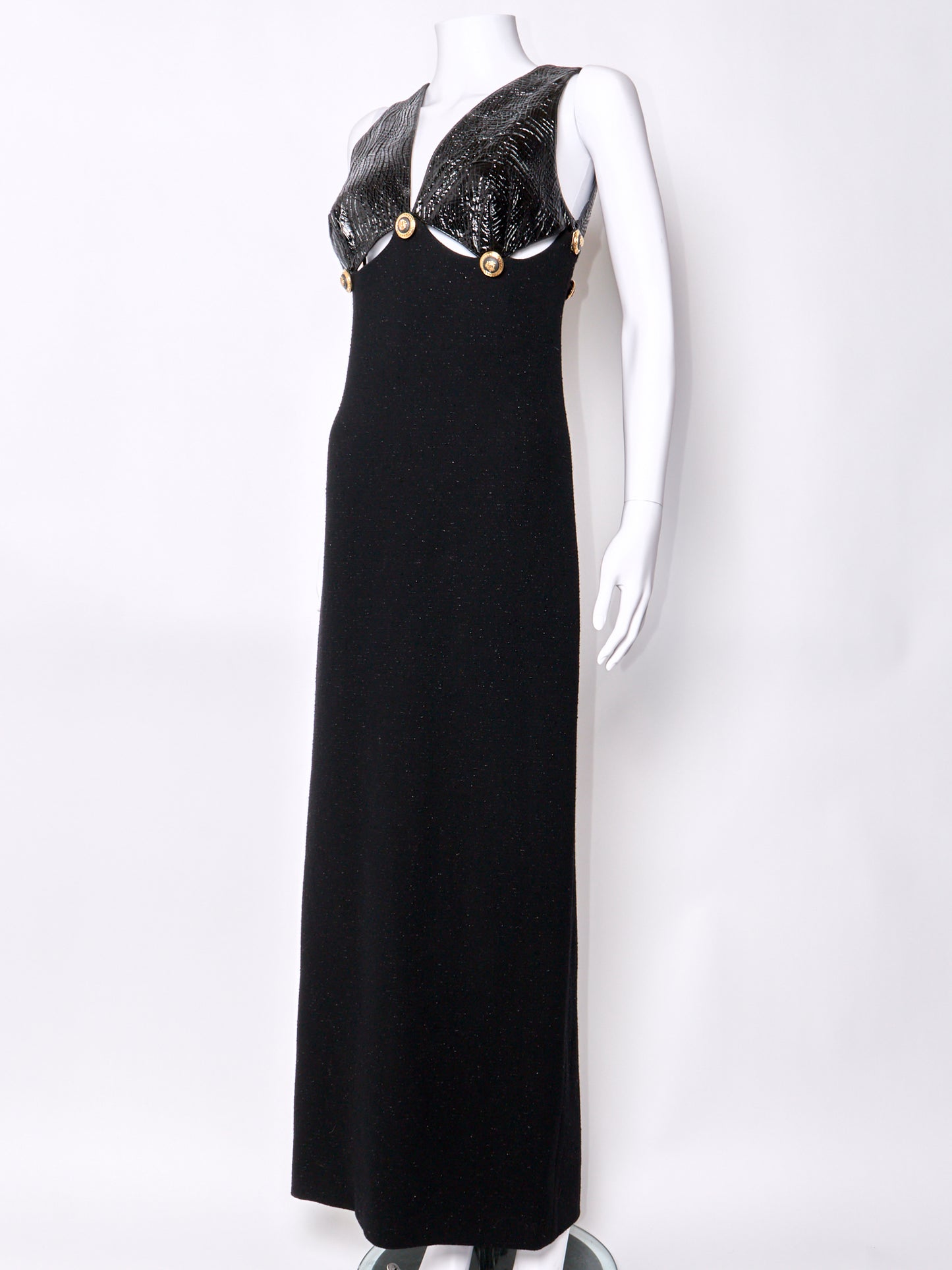 Fall 1994 Black Maxi Dress