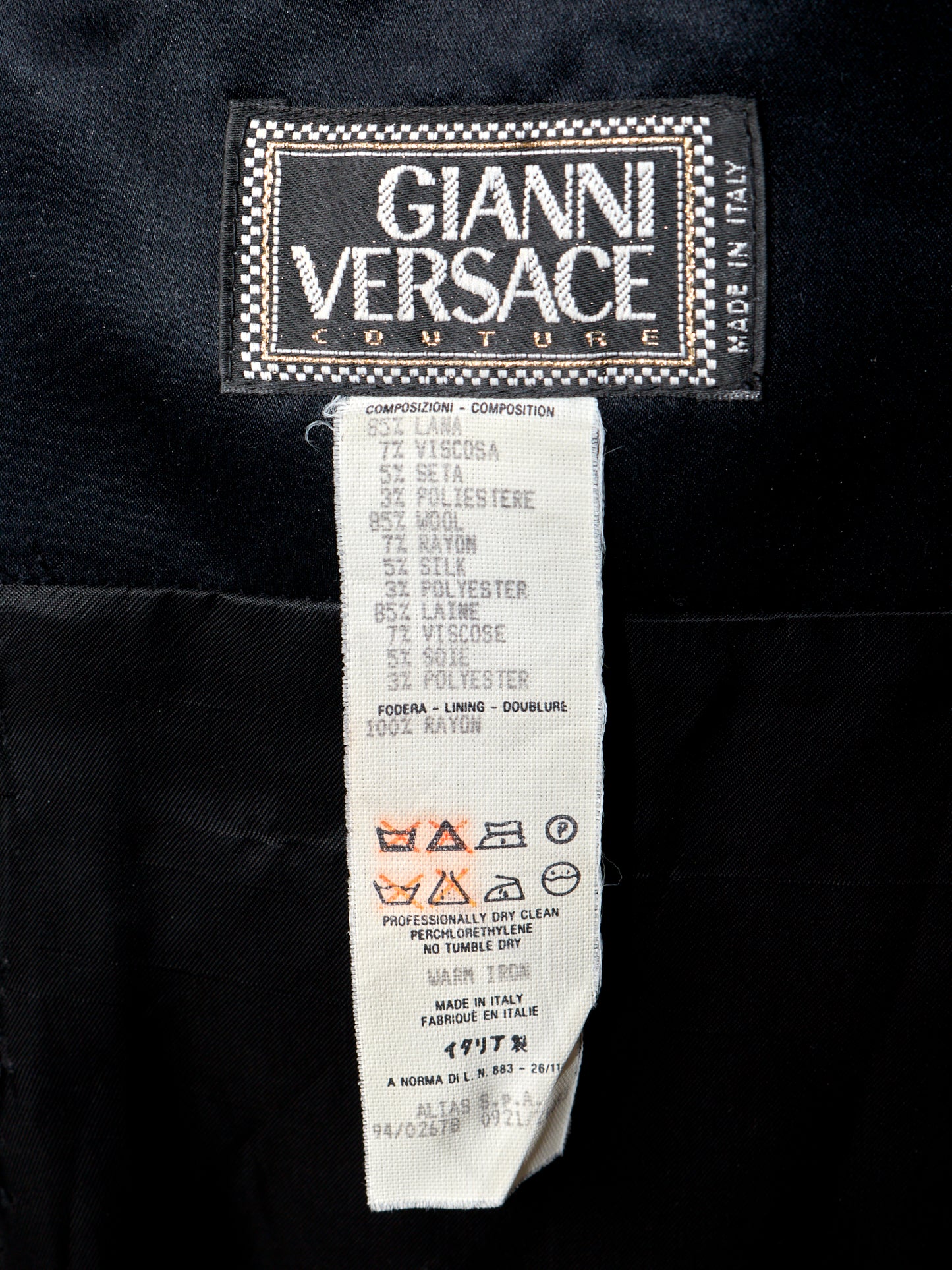 Fall 1994 Black Maxi Dress