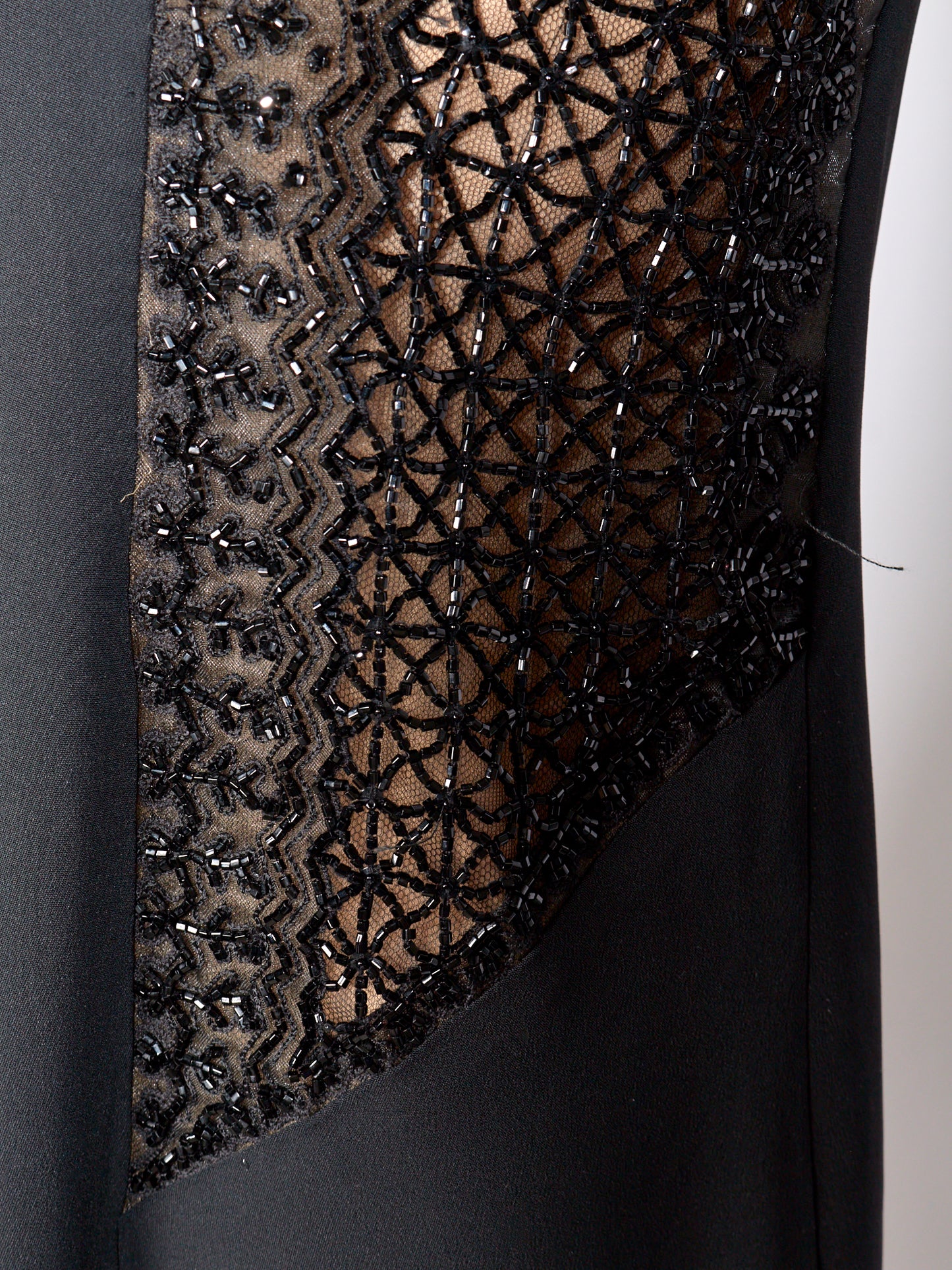 Fall 1998 Black Beaded Dress