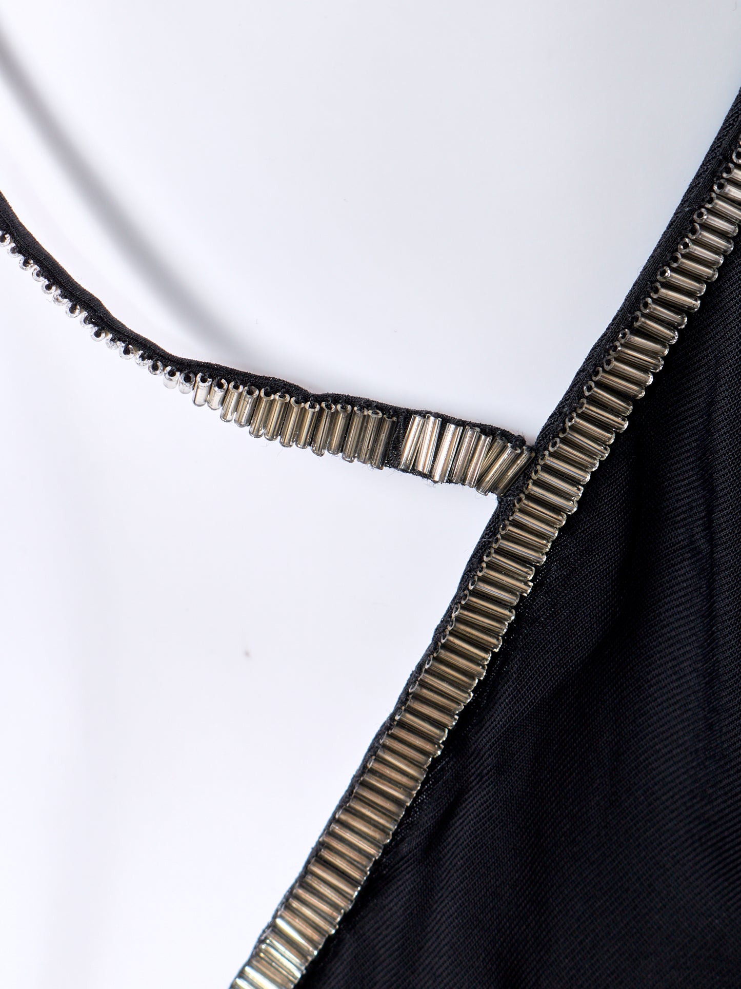 2010 Black Beaded Dress