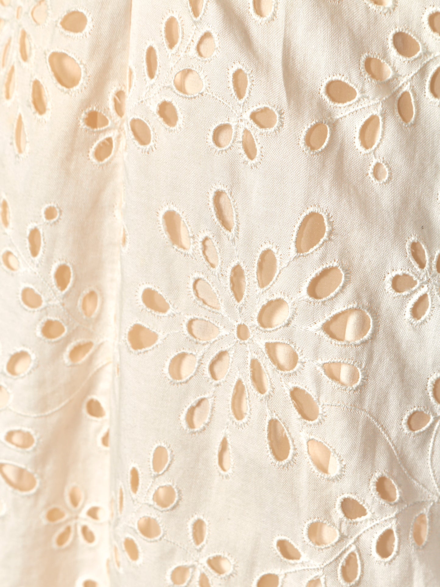 2000 Cream Embroidered Dress
