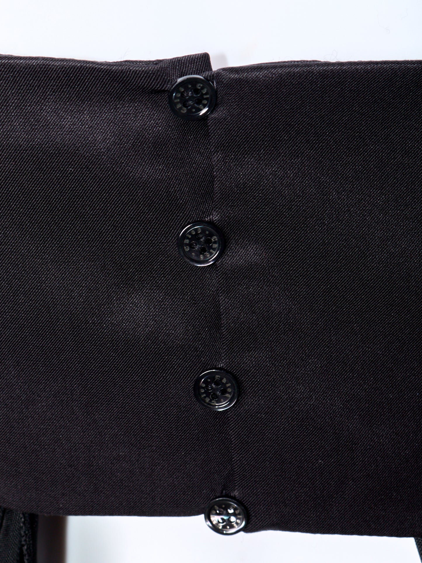 Spring 2004 Black Ruched Dress