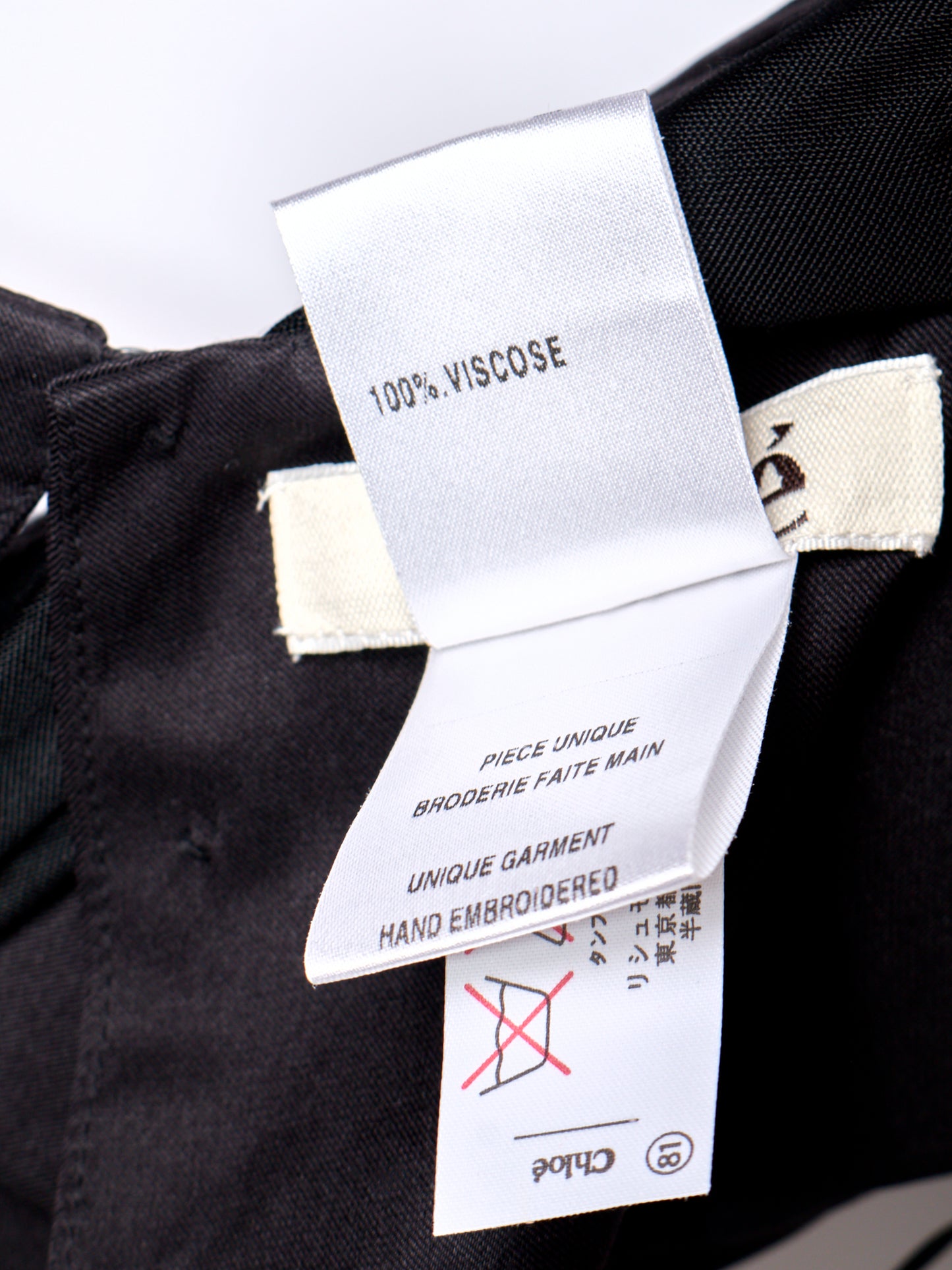 Spring 2004 Black Ruched Dress