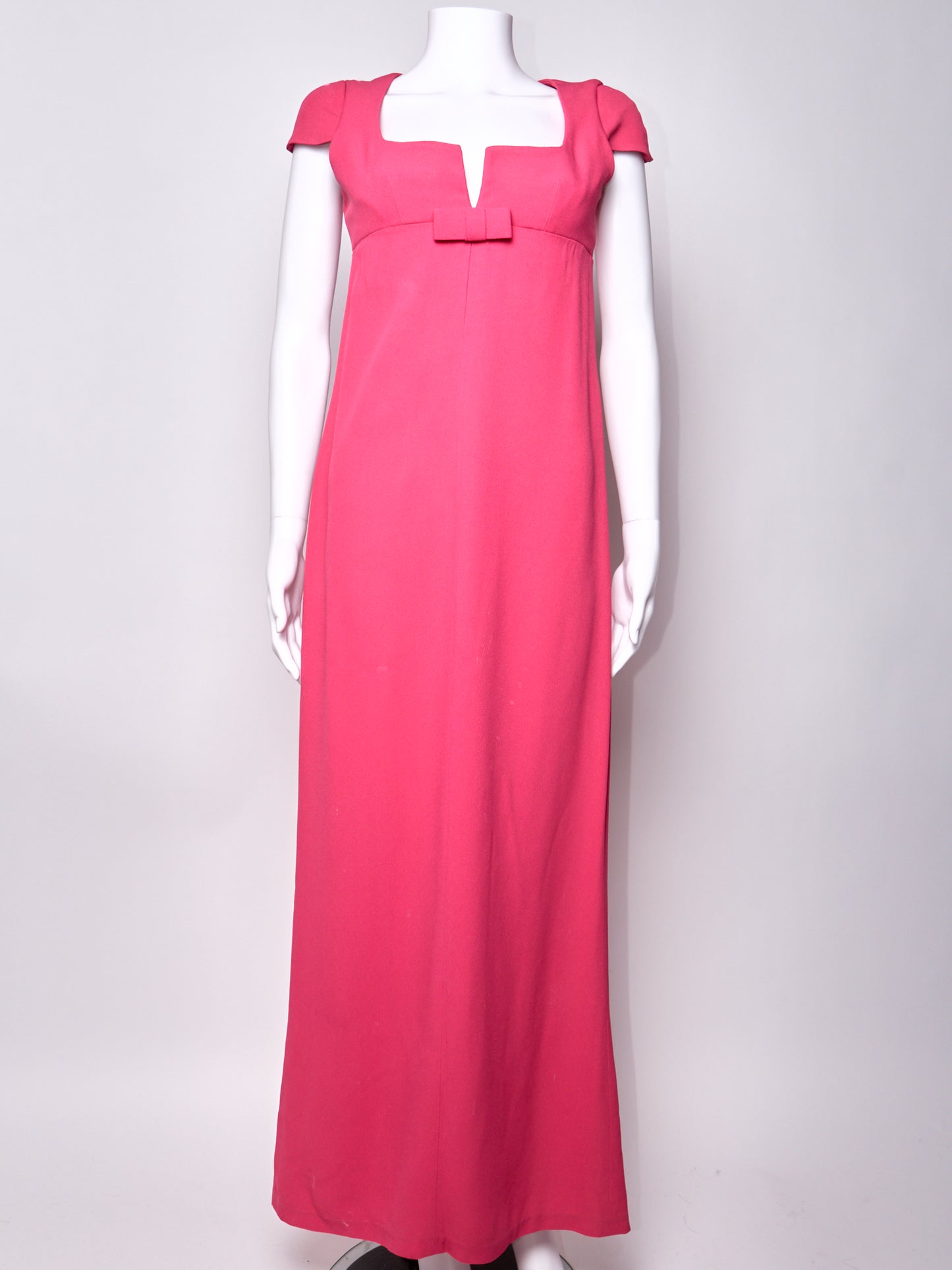 1997 Pink Bow Maxi Dress