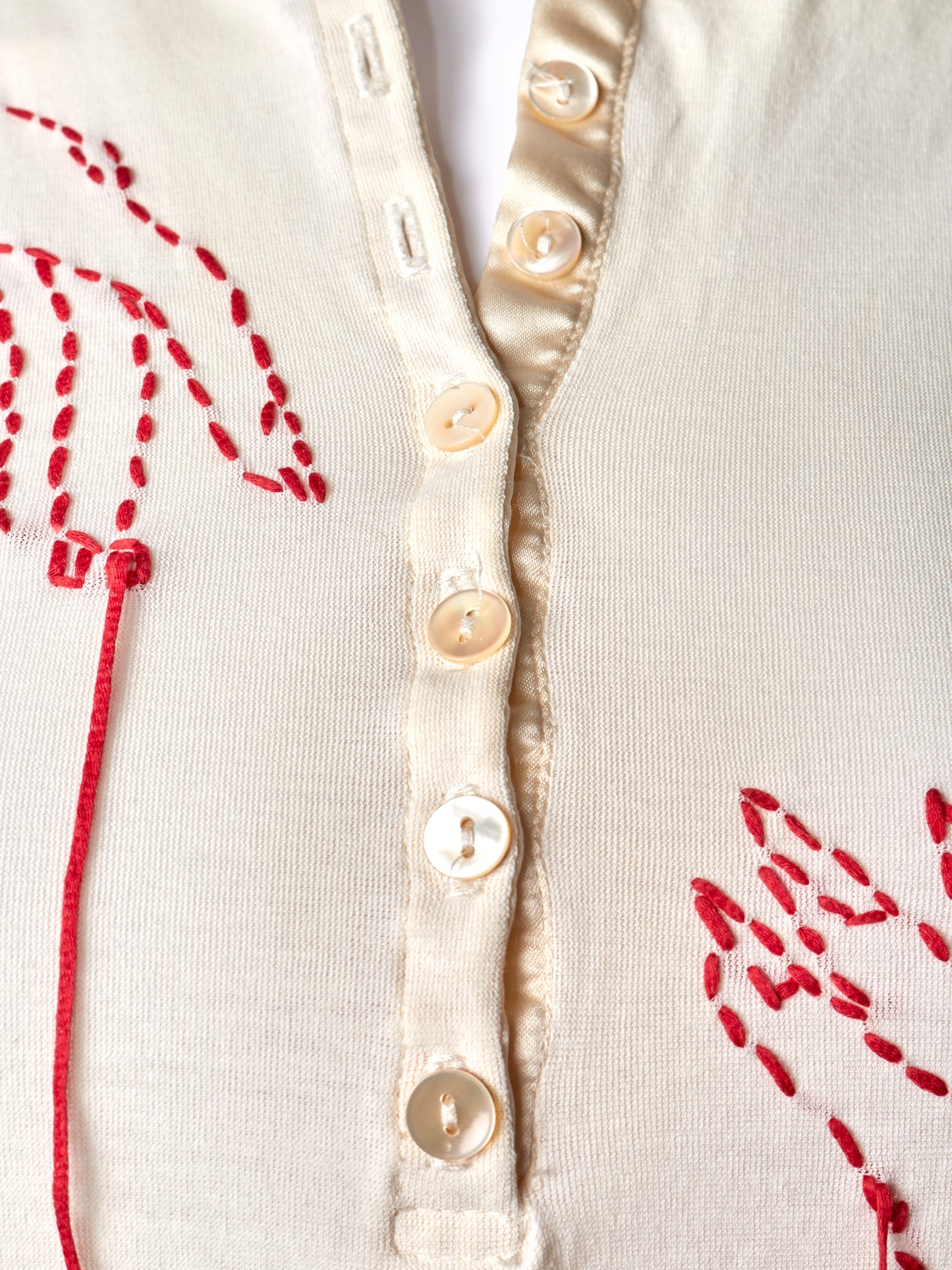 Spring 2000 Horse Hand Embroidered Horse Top