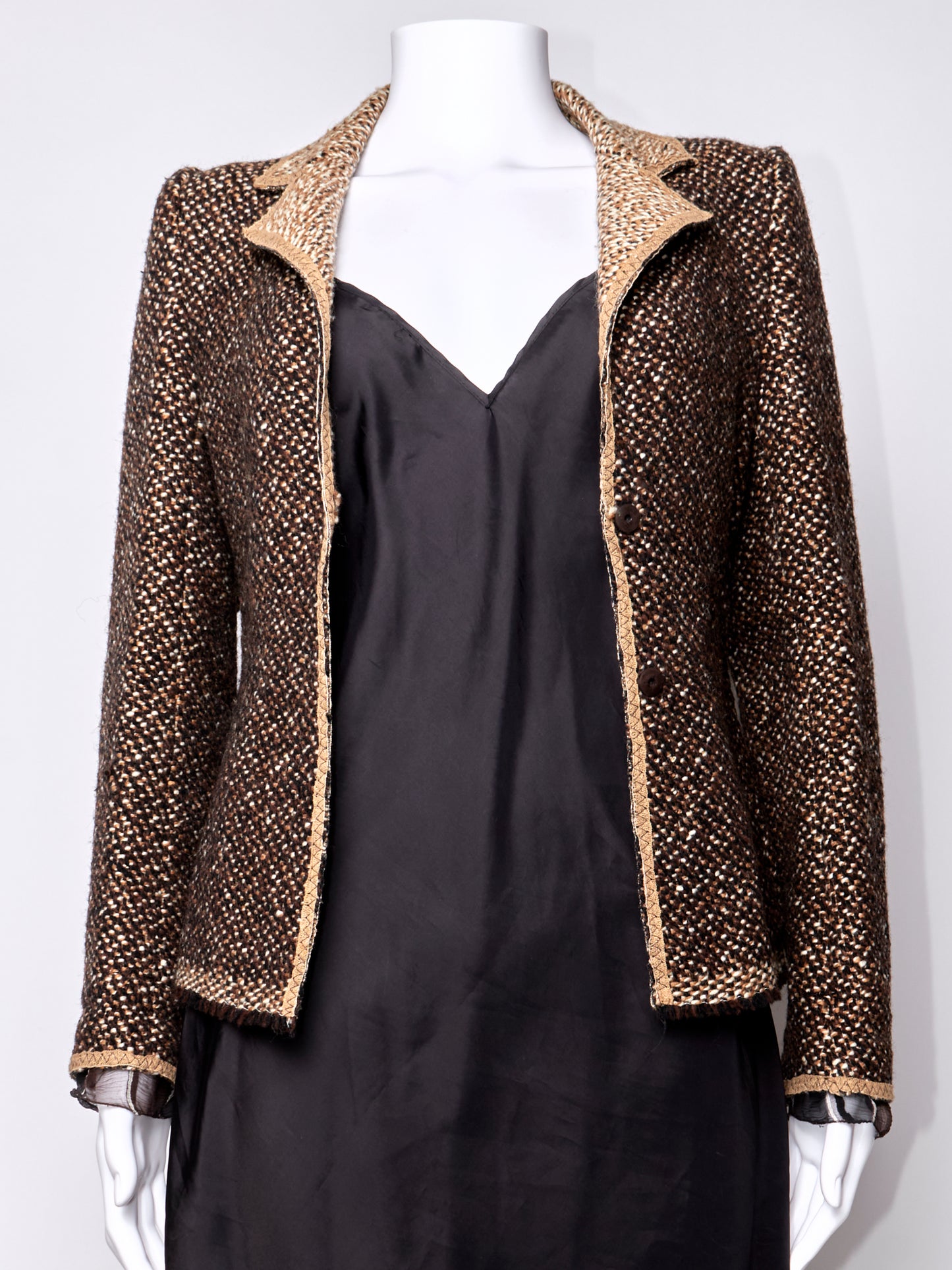 Prada Fall 2000 Brown Wool Blazer
