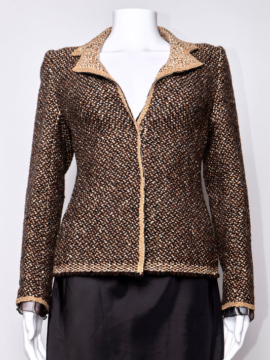 Fall 2000 Brown Wool Blazer