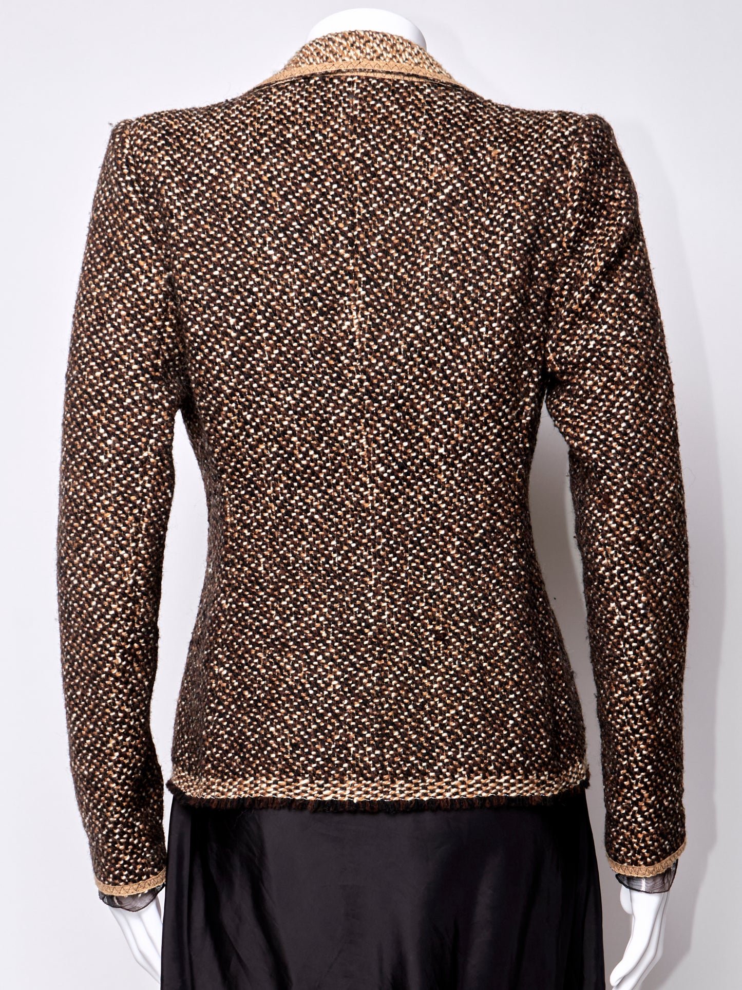 Prada Fall 2000 Brown Wool Blazer