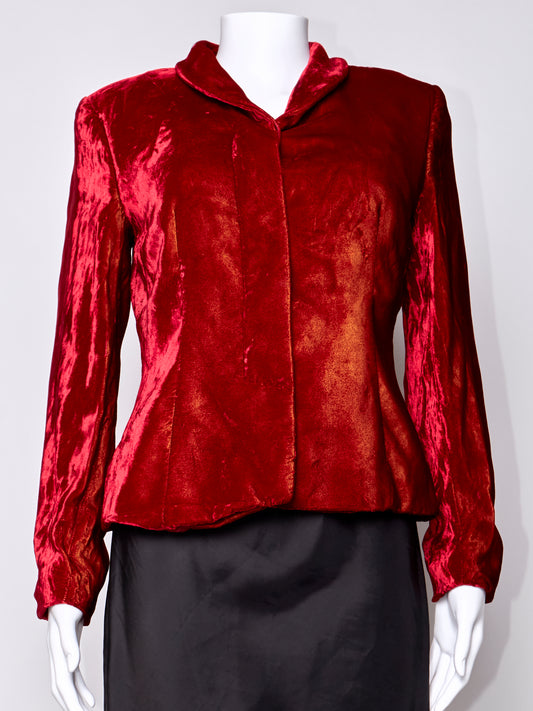 Fall 1999 Red Velvet Blazer