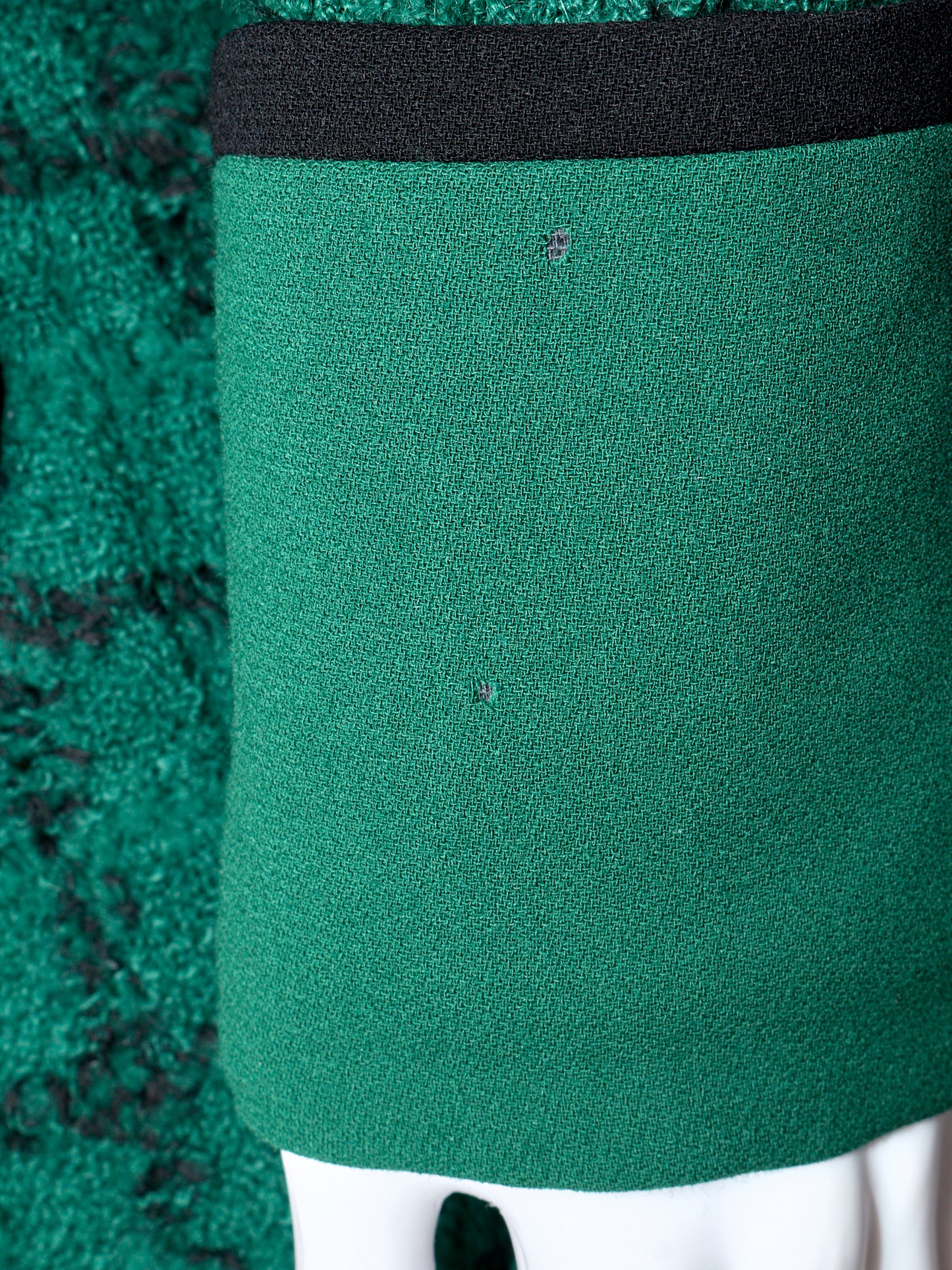 Gianni Versace Fall 1993 Green Check Blazer & Skirt Set