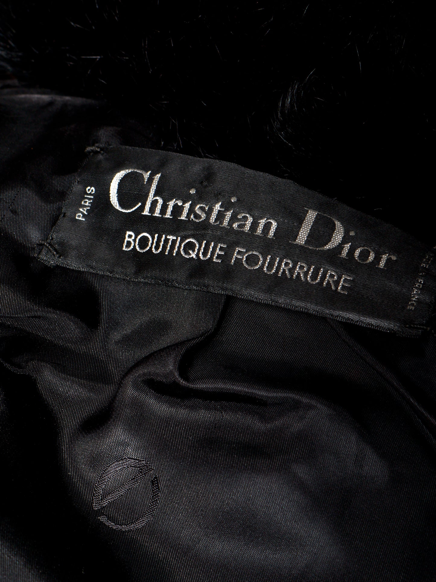 Christian Dior Fourrure Brown Fur Vintage Coat