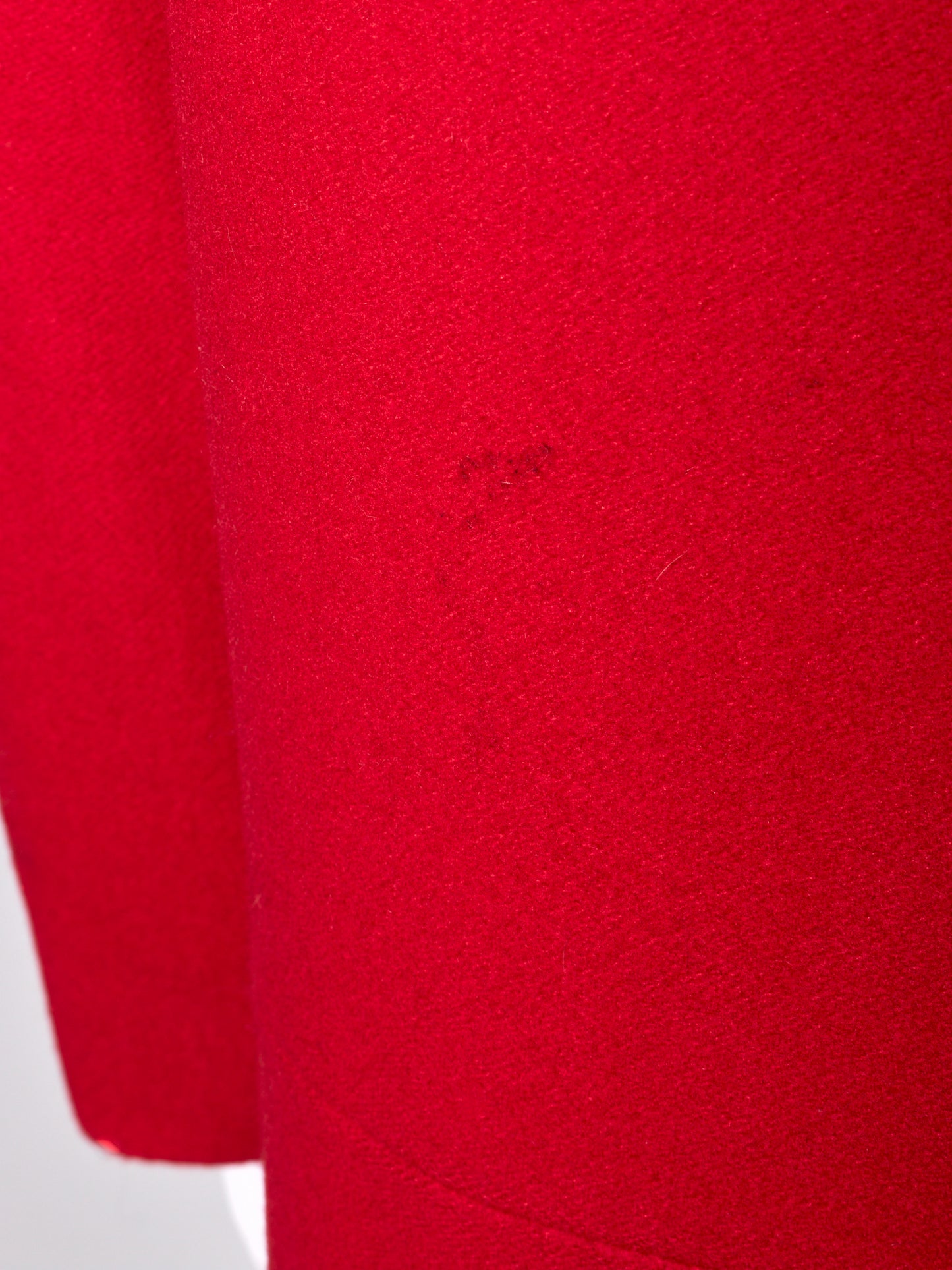 Miu Miu Fall 1998 Red Wool Coat