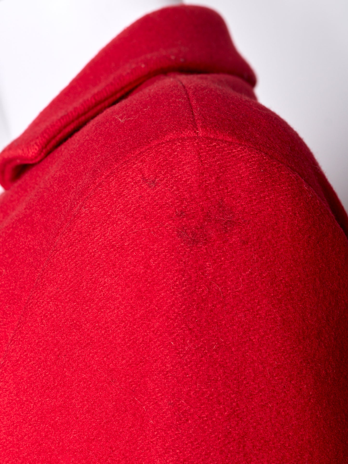Miu Miu Fall 1998 Red Wool Coat