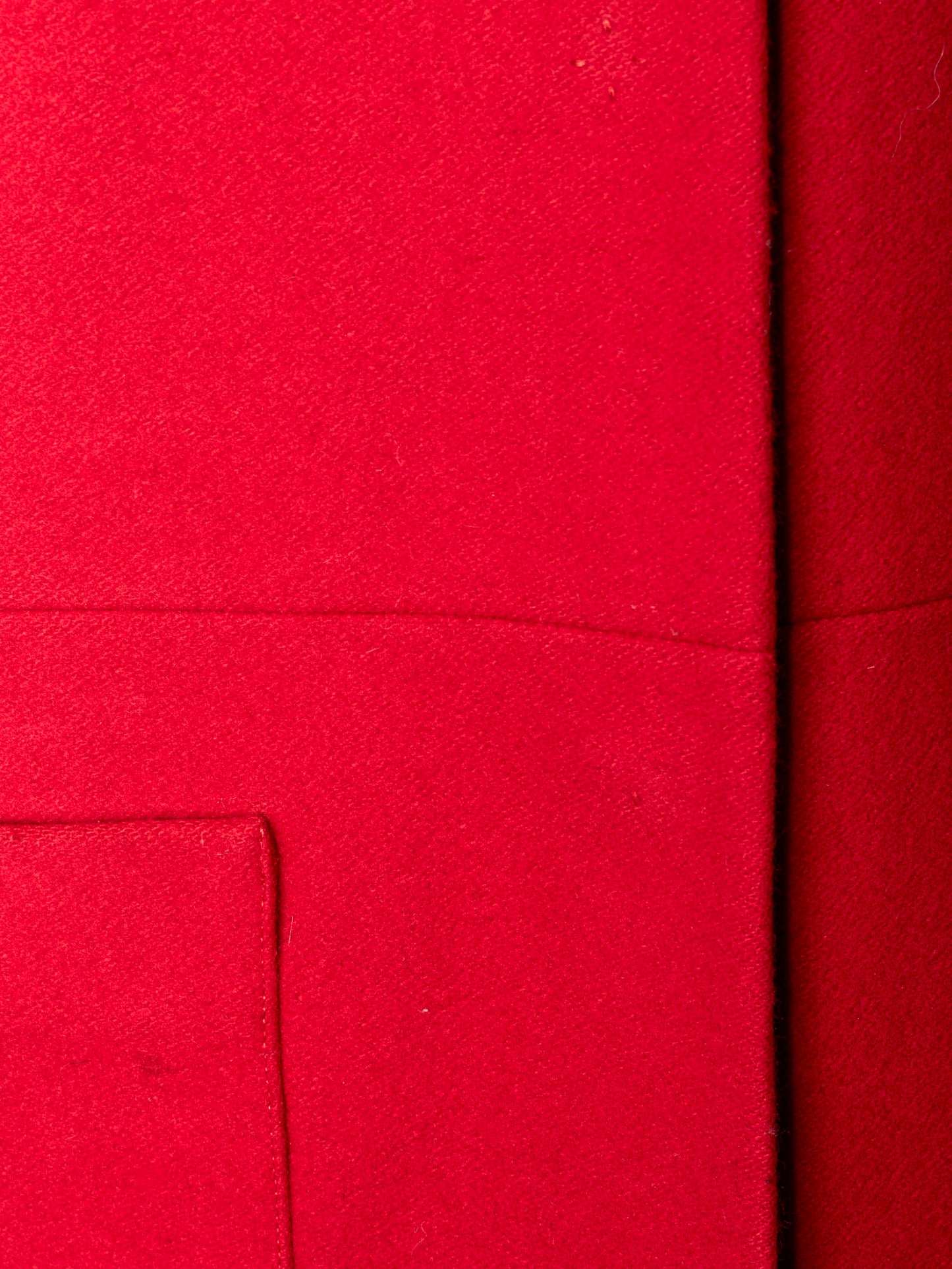Miu Miu Fall 1998 Red Wool Coat