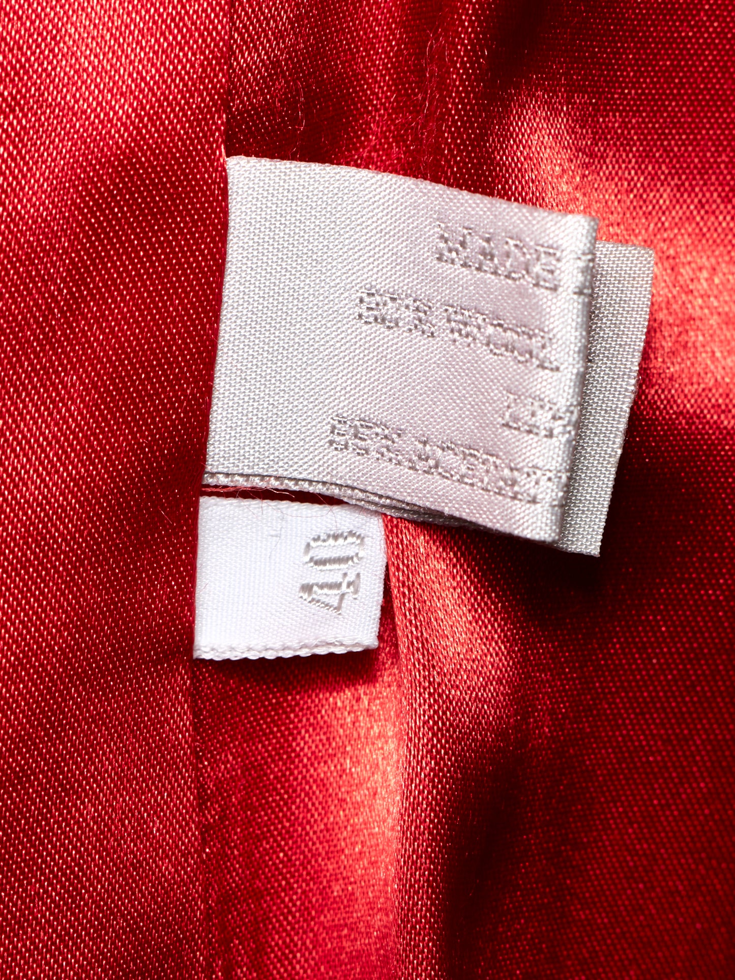 Miu Miu Fall 1998 Red Wool Coat