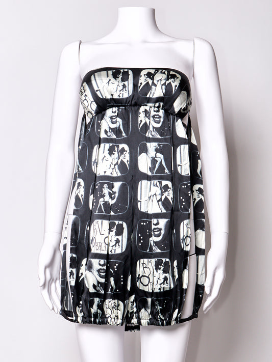 La Perla Black Label Sexy Print Dress