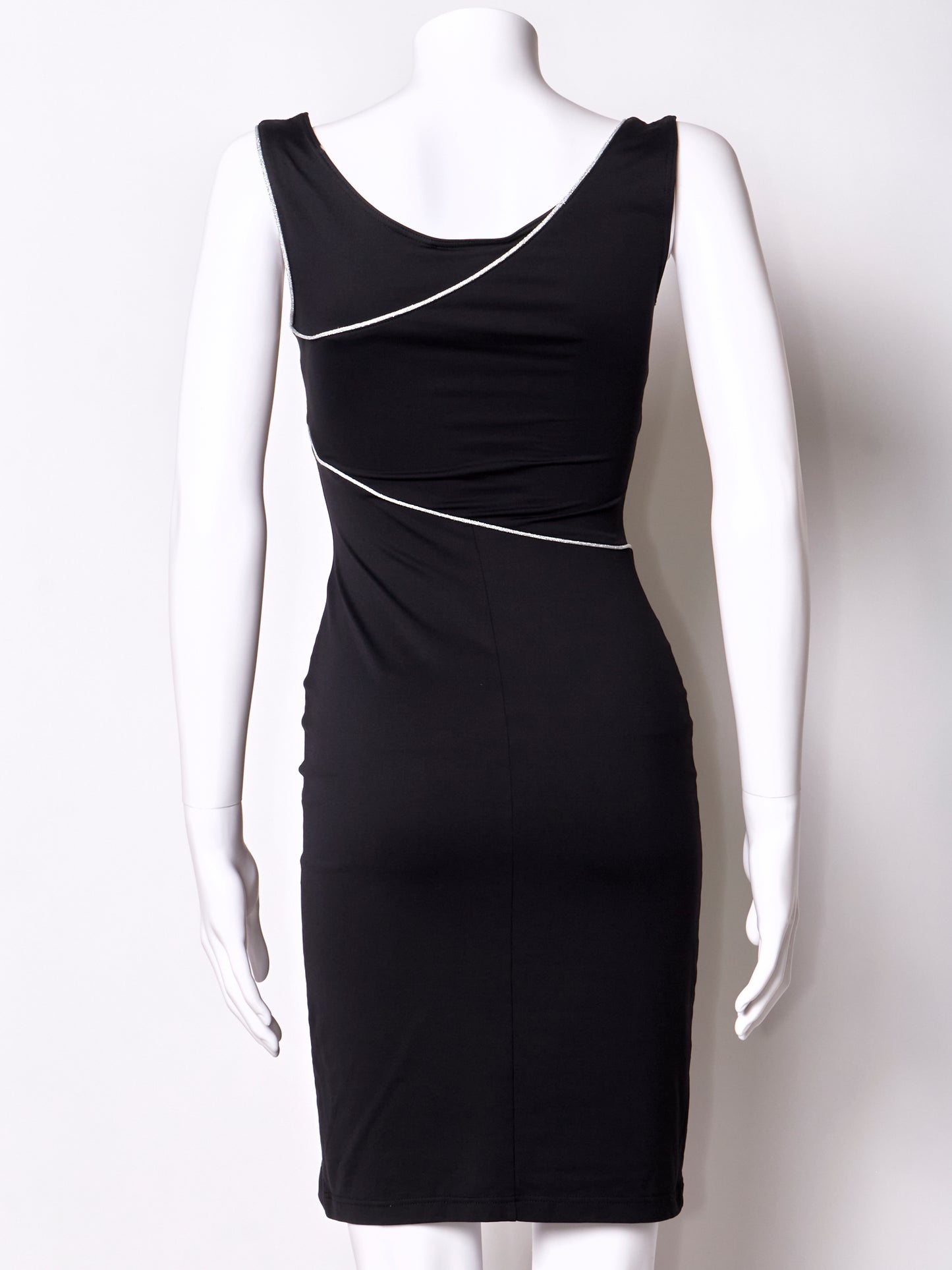 Paco Rabanne Spring 1998 Black Mini Dress