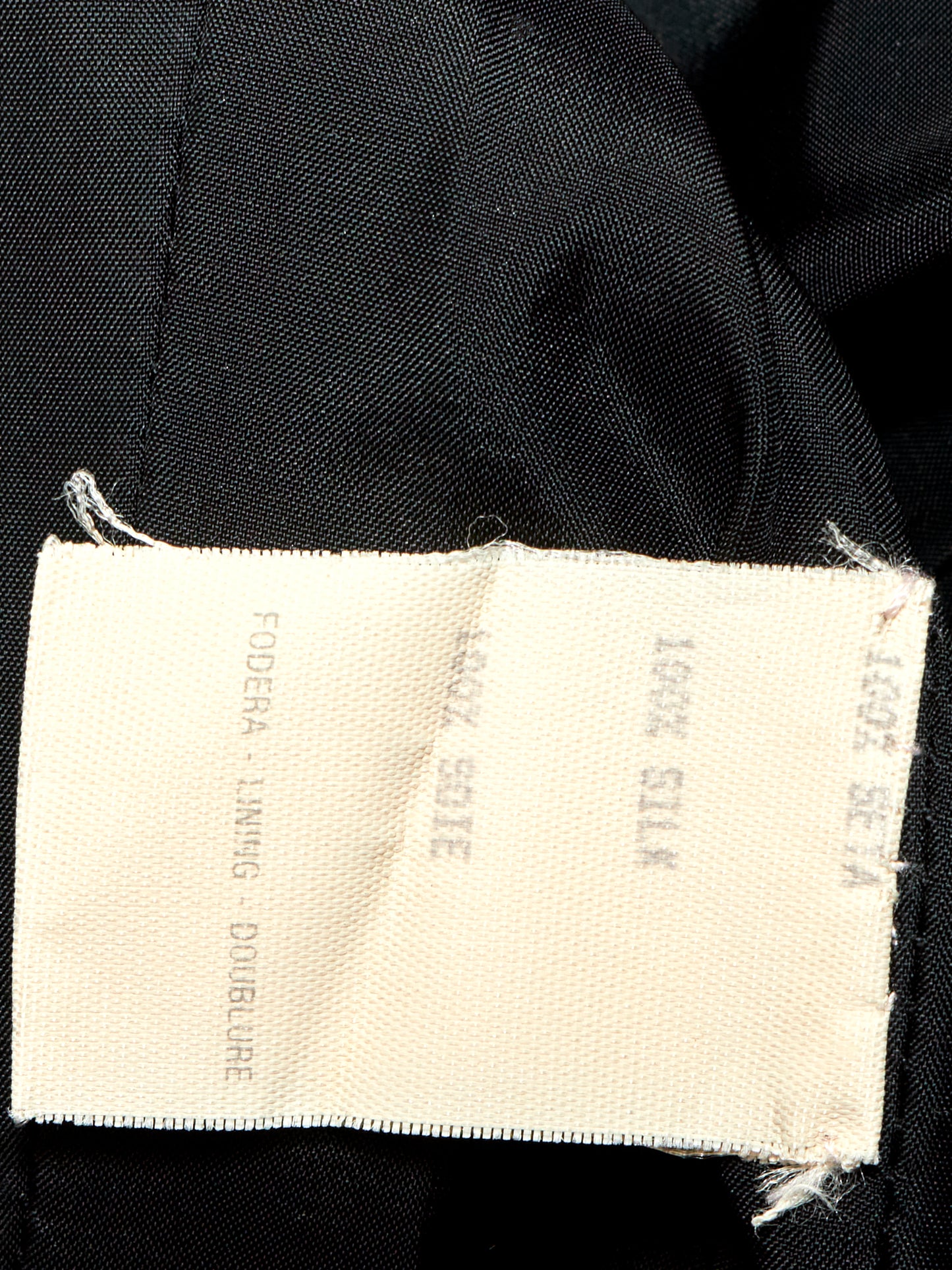 Gianni Versace Spring 1987 Black Silk Ruched Midi Dress