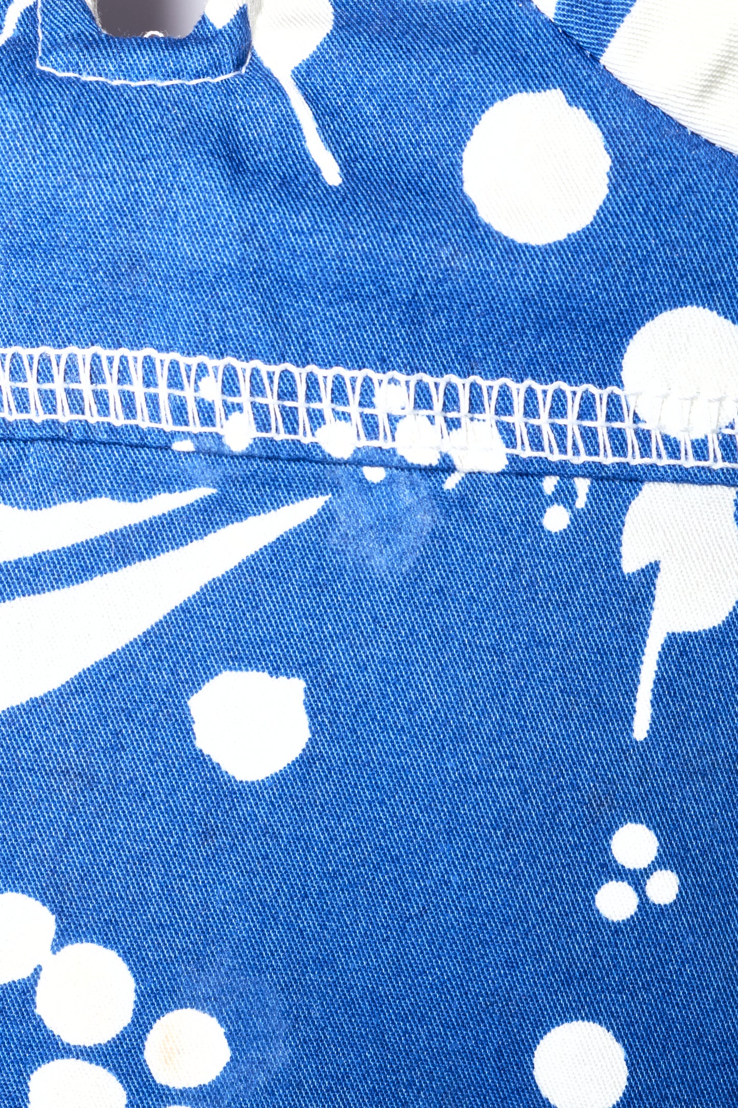 Christian Dior Spring 2004 Surf Print Bustier Halter Neck Mini Dress