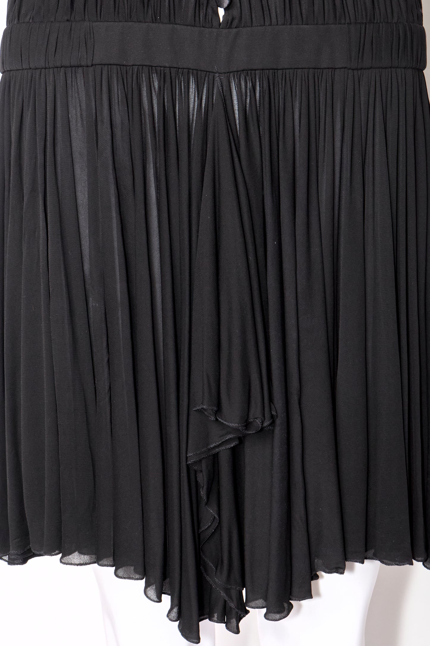 Roberto Cavalli Spring 2006 Black Open Back Halter Neck Mini Dress